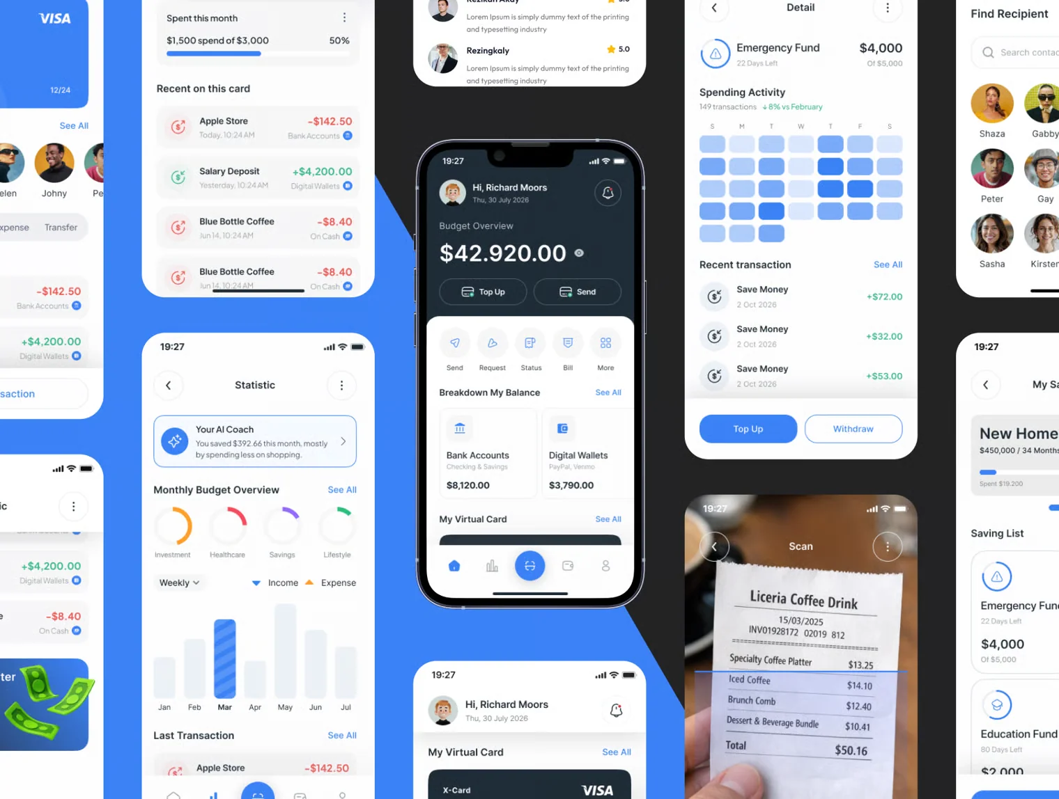 Finwise - Finance Management App Ui Kits 5