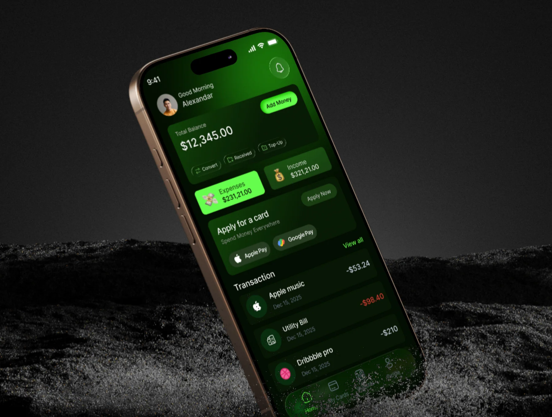 Finza – Finance Mobile App UI Kit 2