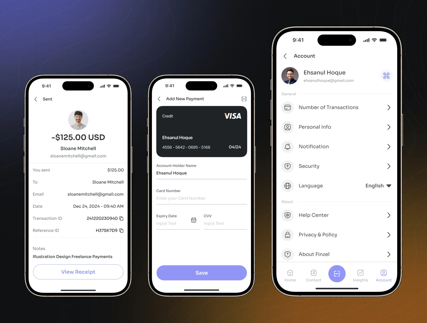 Finzel - Fintech App UI Kit 6