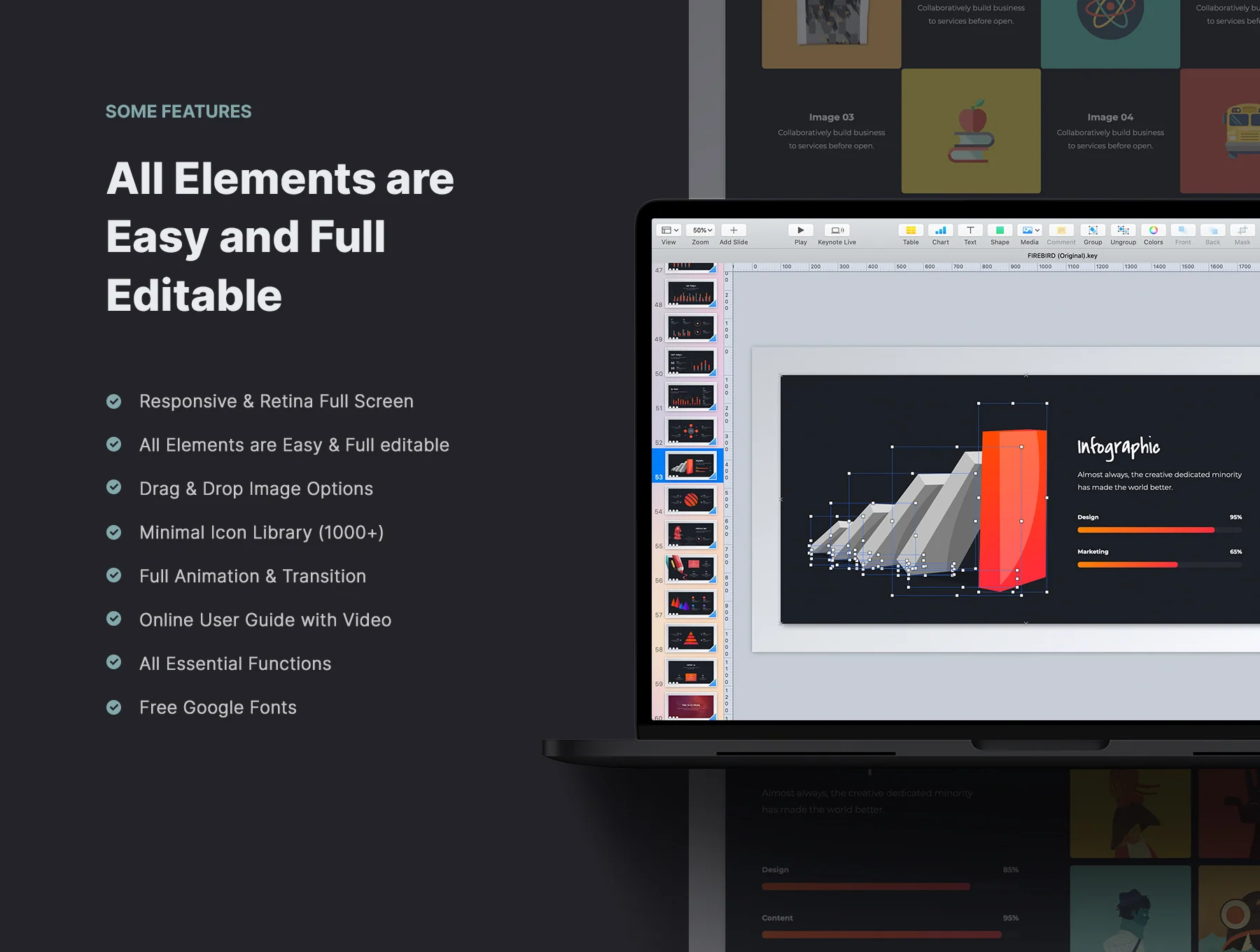 FIREBIRD - Creative & Multipurpose Presentation Template 2