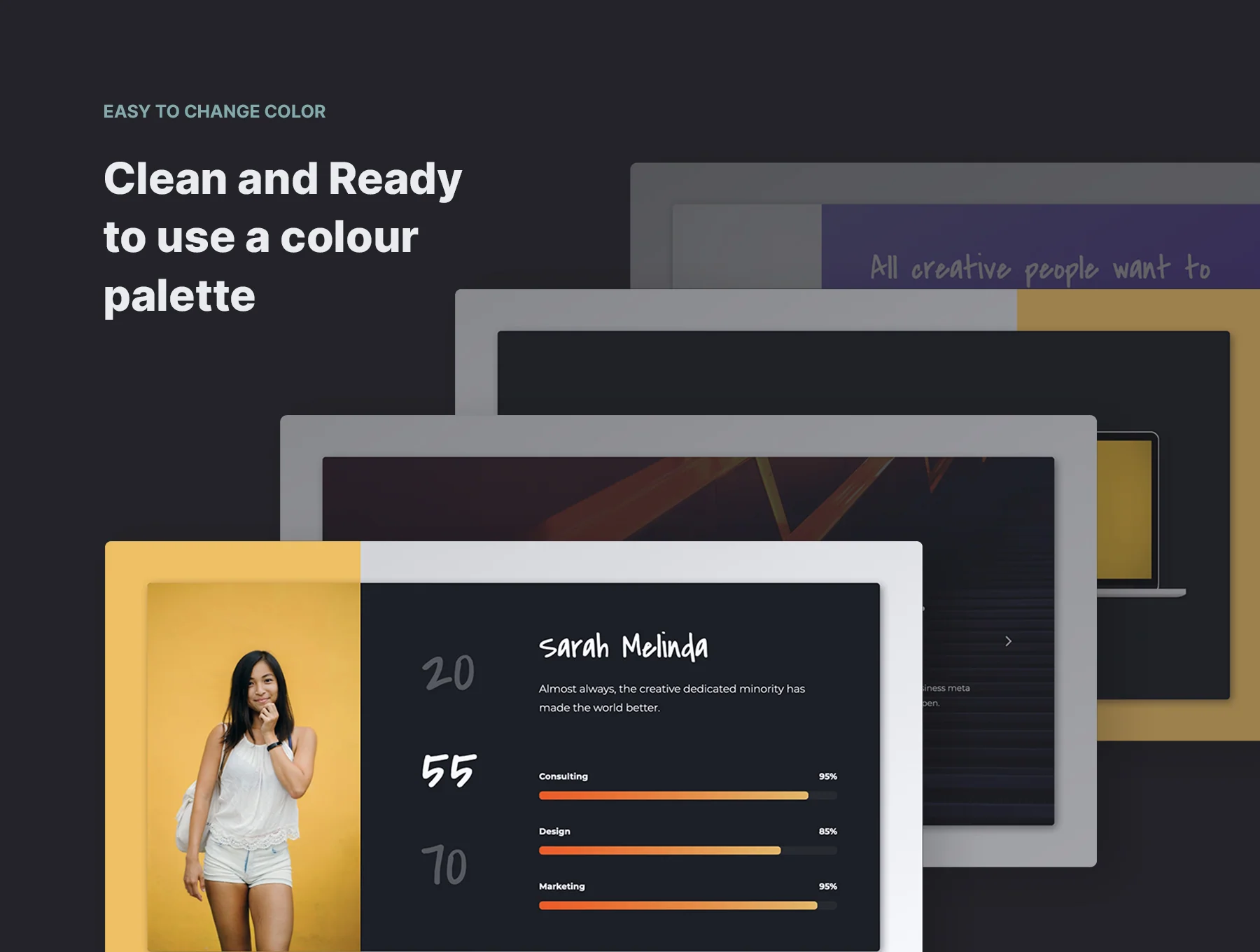 FIREBIRD - Creative & Multipurpose Presentation Template 6