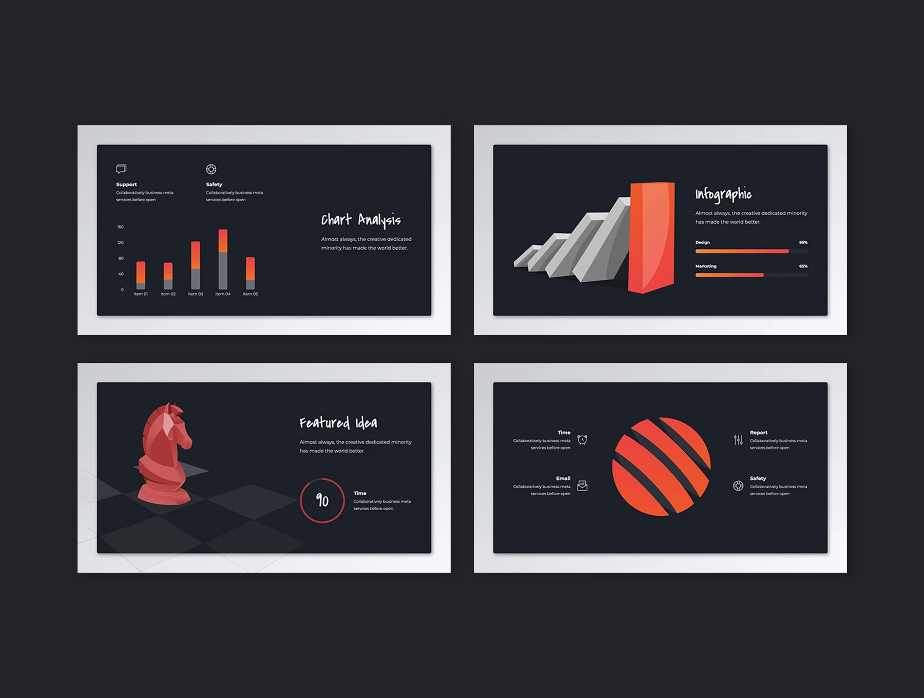 FIREBIRD - Creative & Multipurpose Presentation Template 8