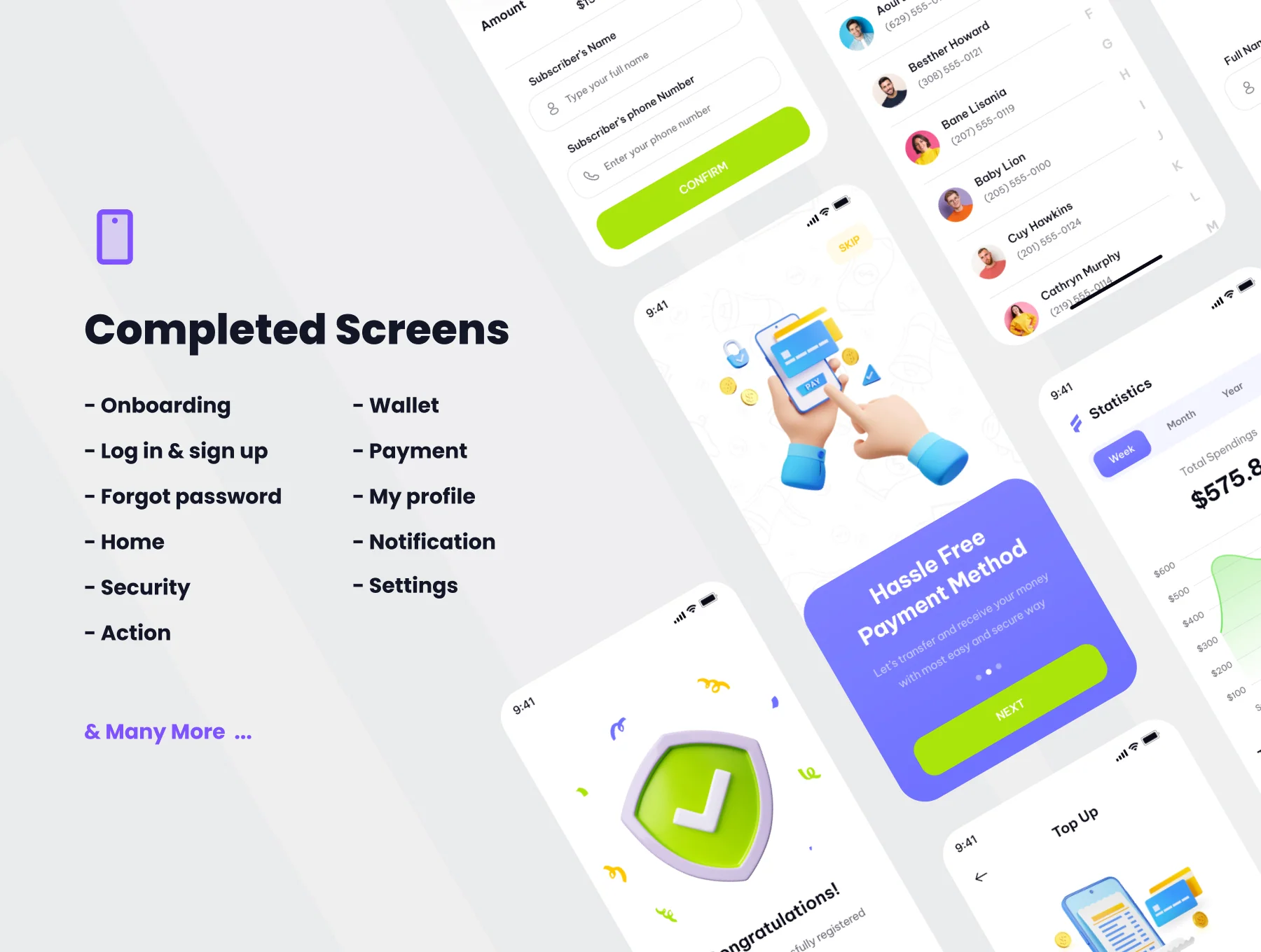 Firpai - Digital Wallet App UI Kit 5