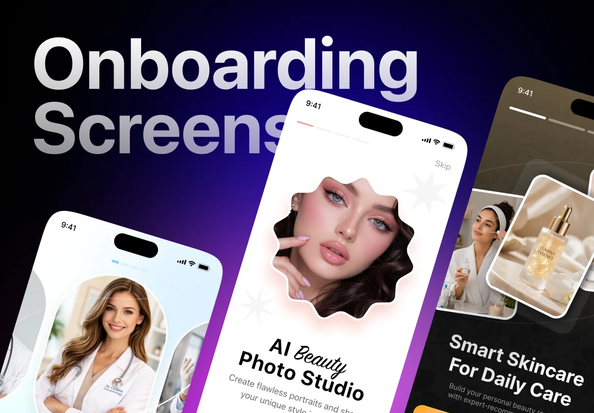 First Look - Mobile App Onboarding Flow
