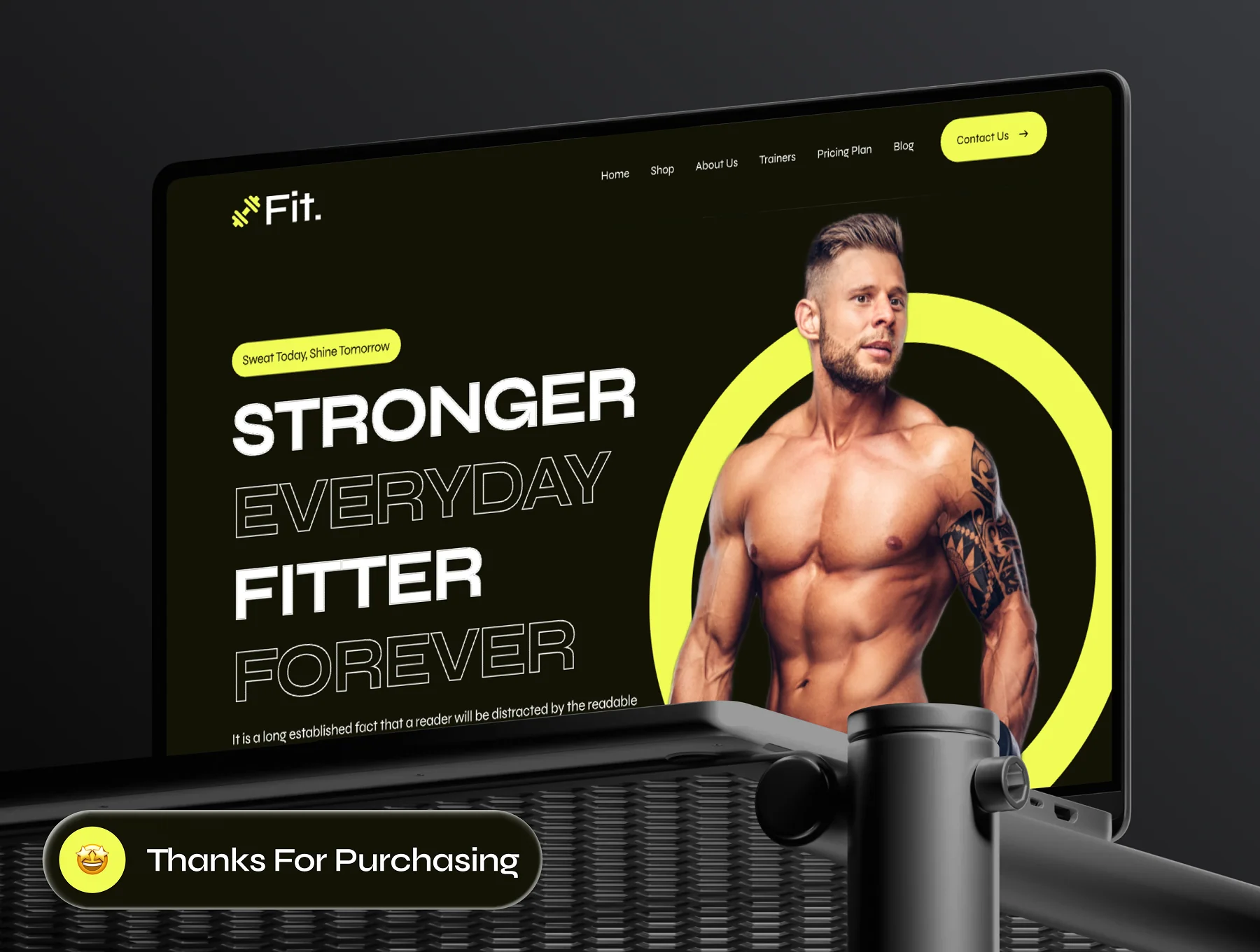 Fit - Fitness Workout Website Framer Template 10