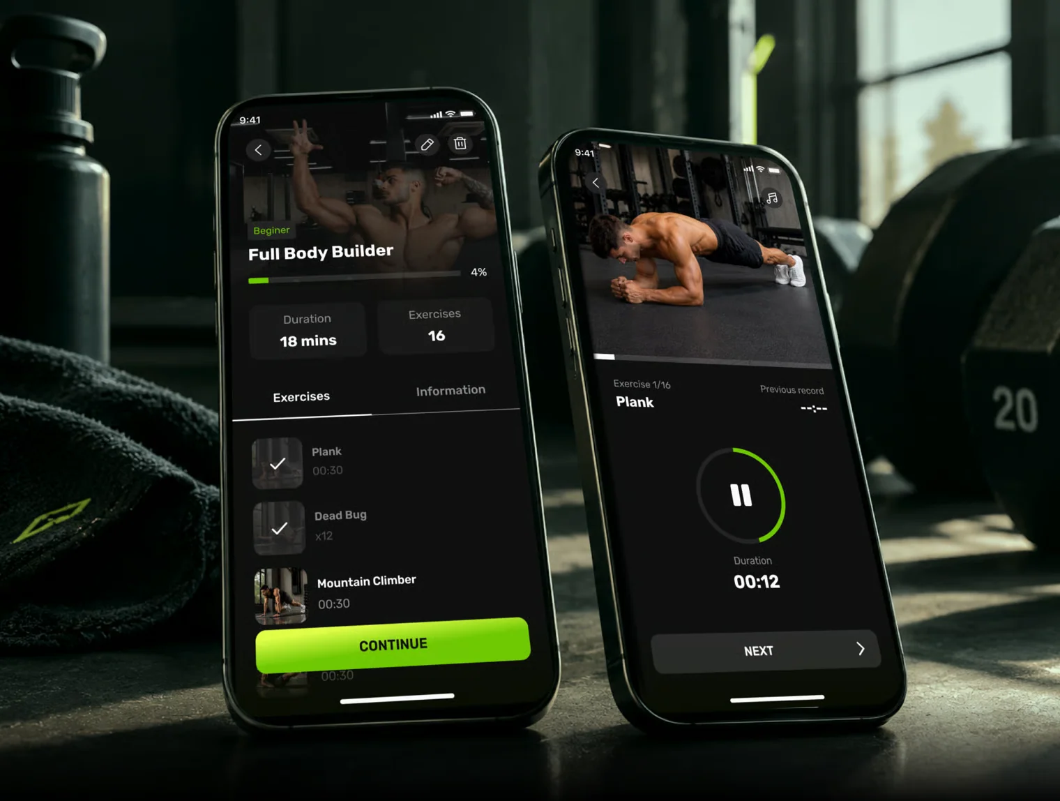 Fitera - Fitness & Workout App UI Kit 4