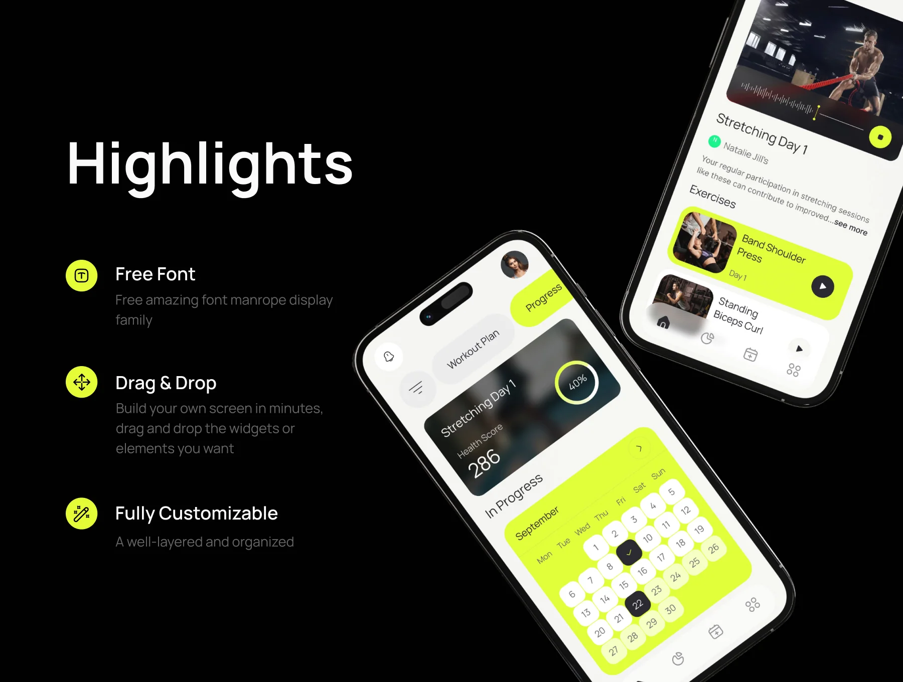 Fitflow Mobile App UI 2