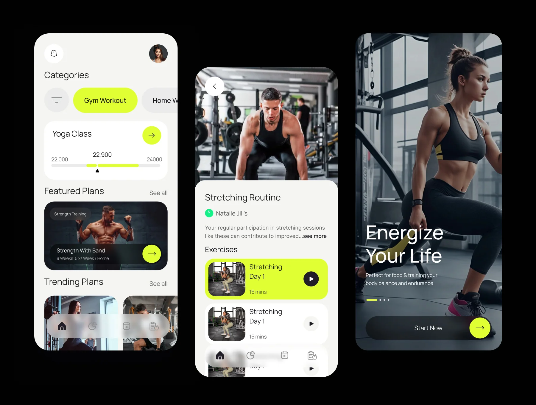 Fitflow Mobile App UI 3