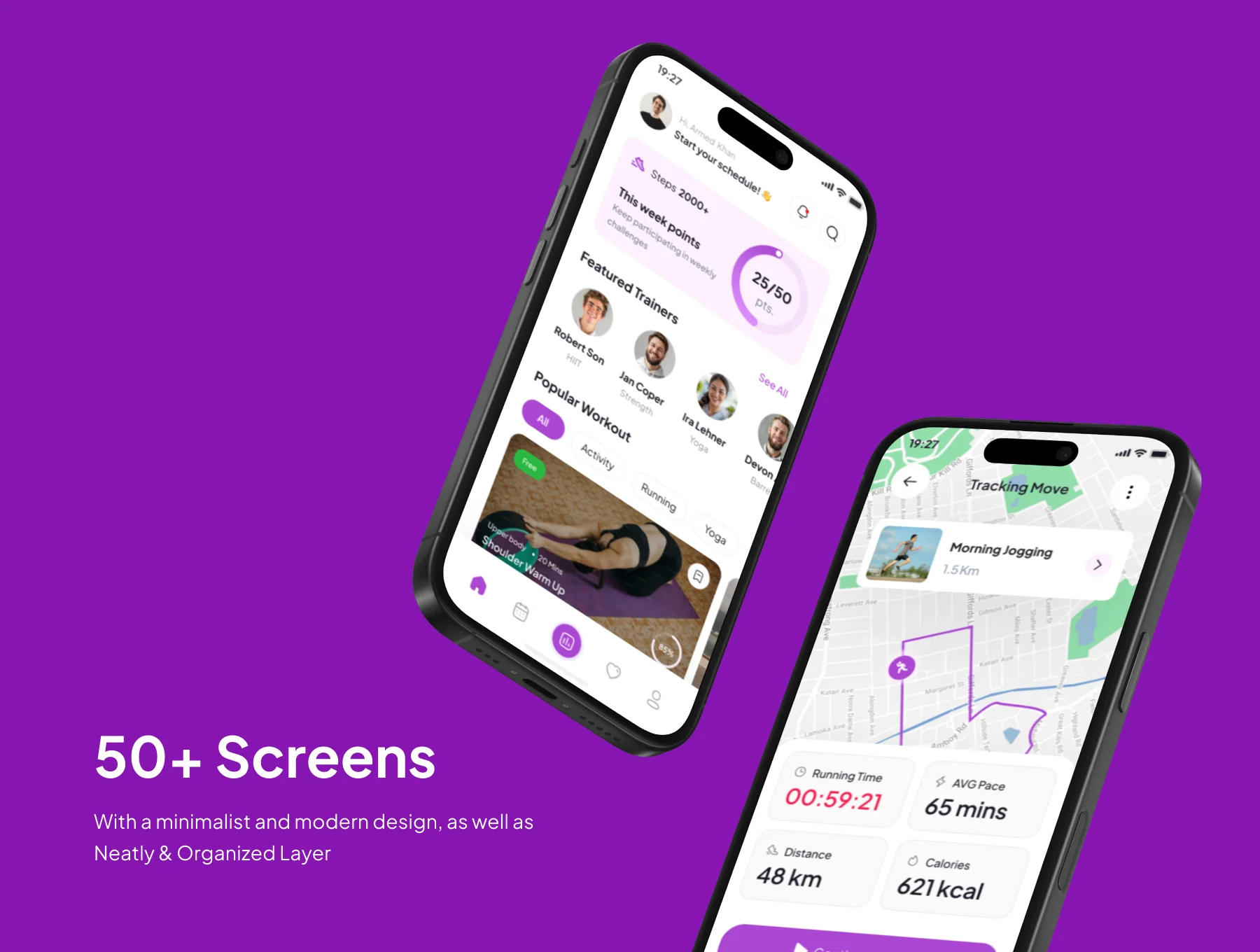 FitForge - Workout App UI Kits 3
