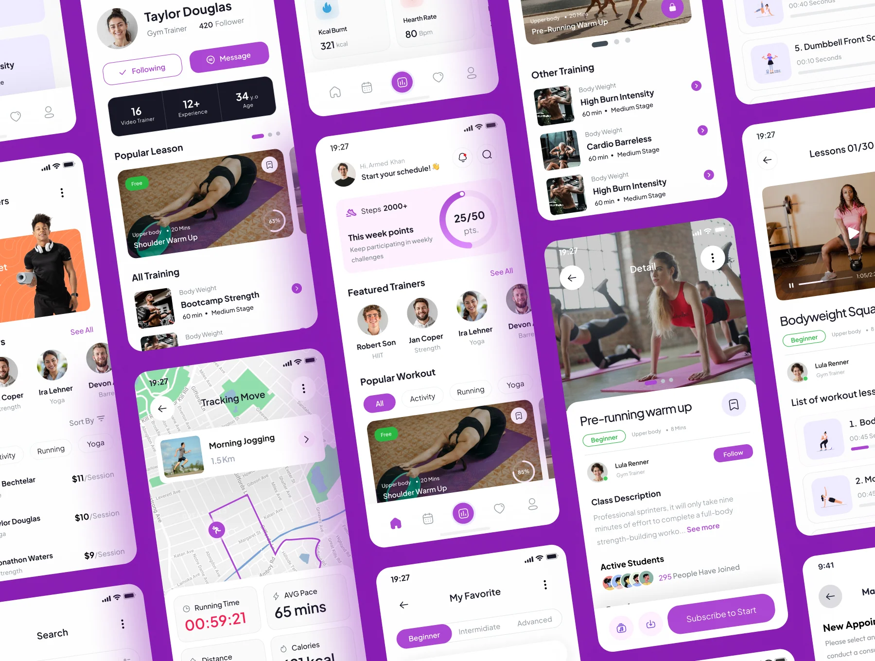 FitForge - Workout App UI Kits 5