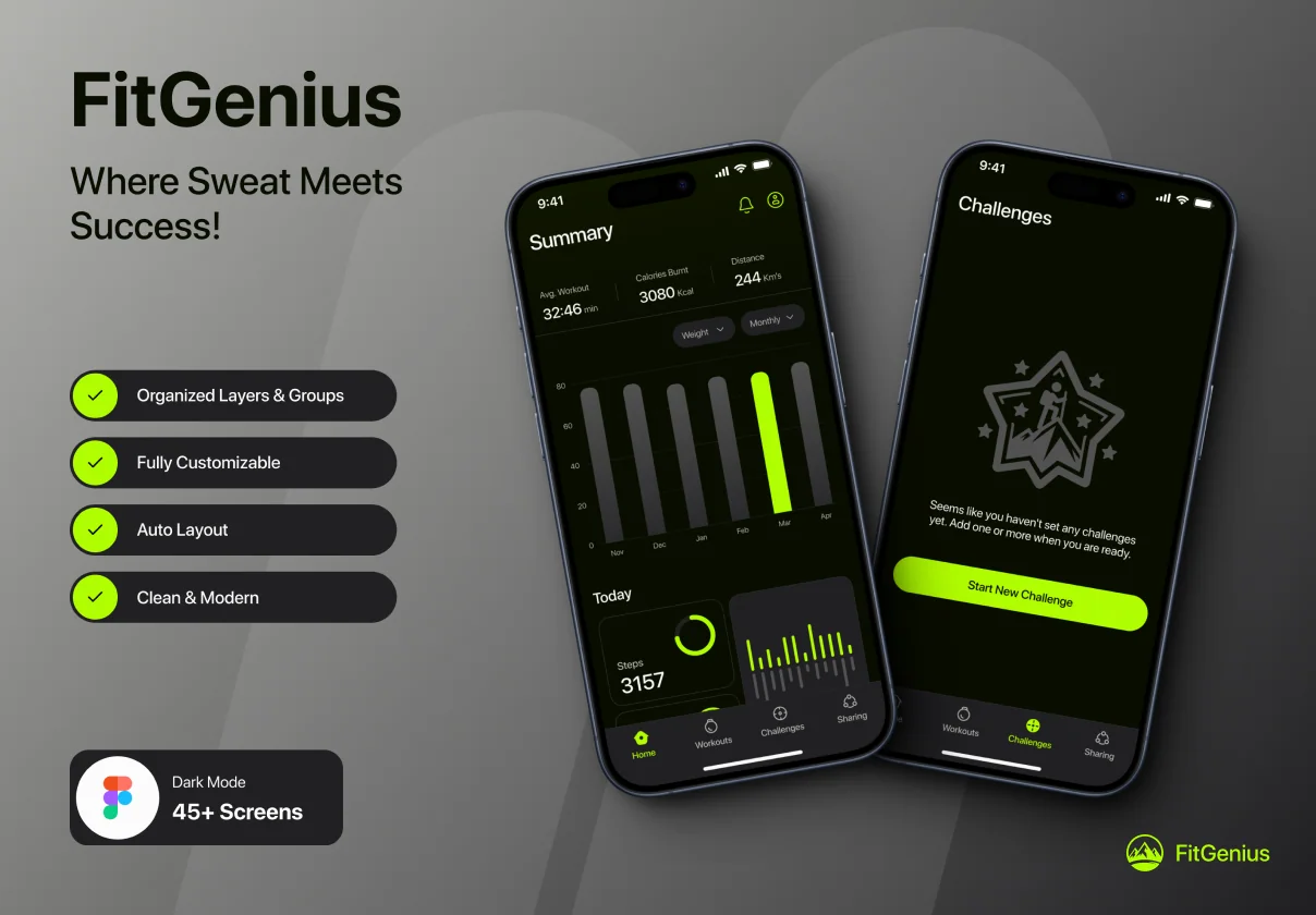 FitGenius - Where Sweat Meets Success!