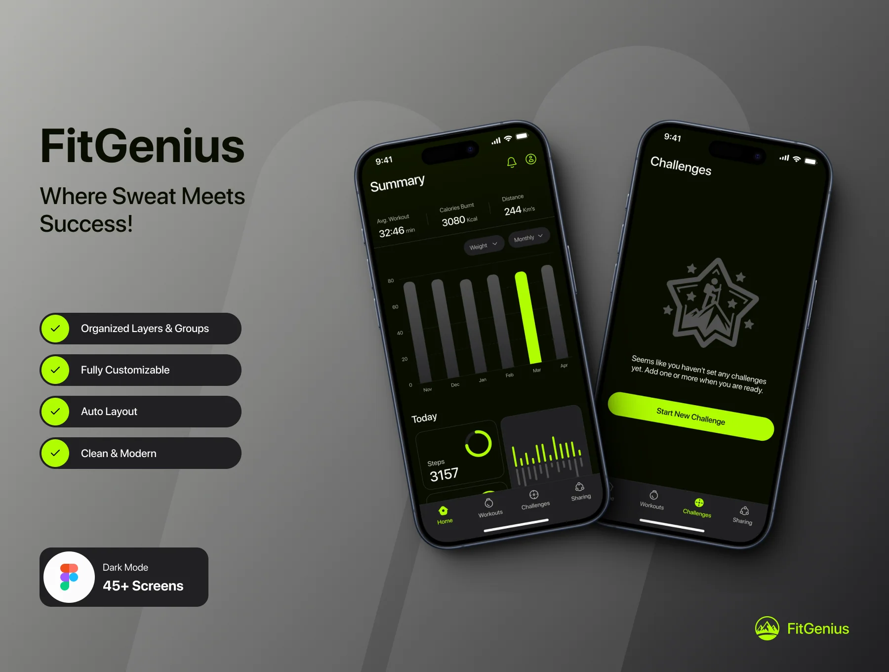 FitGenius - Where Sweat Meets Success!