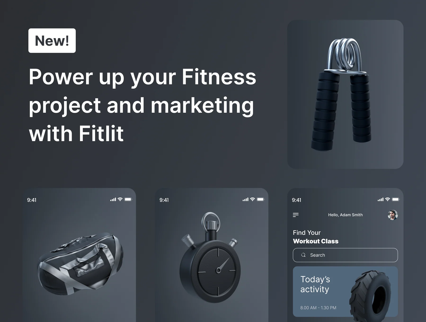 Fitlit 3D | Fitness 3D Models 3