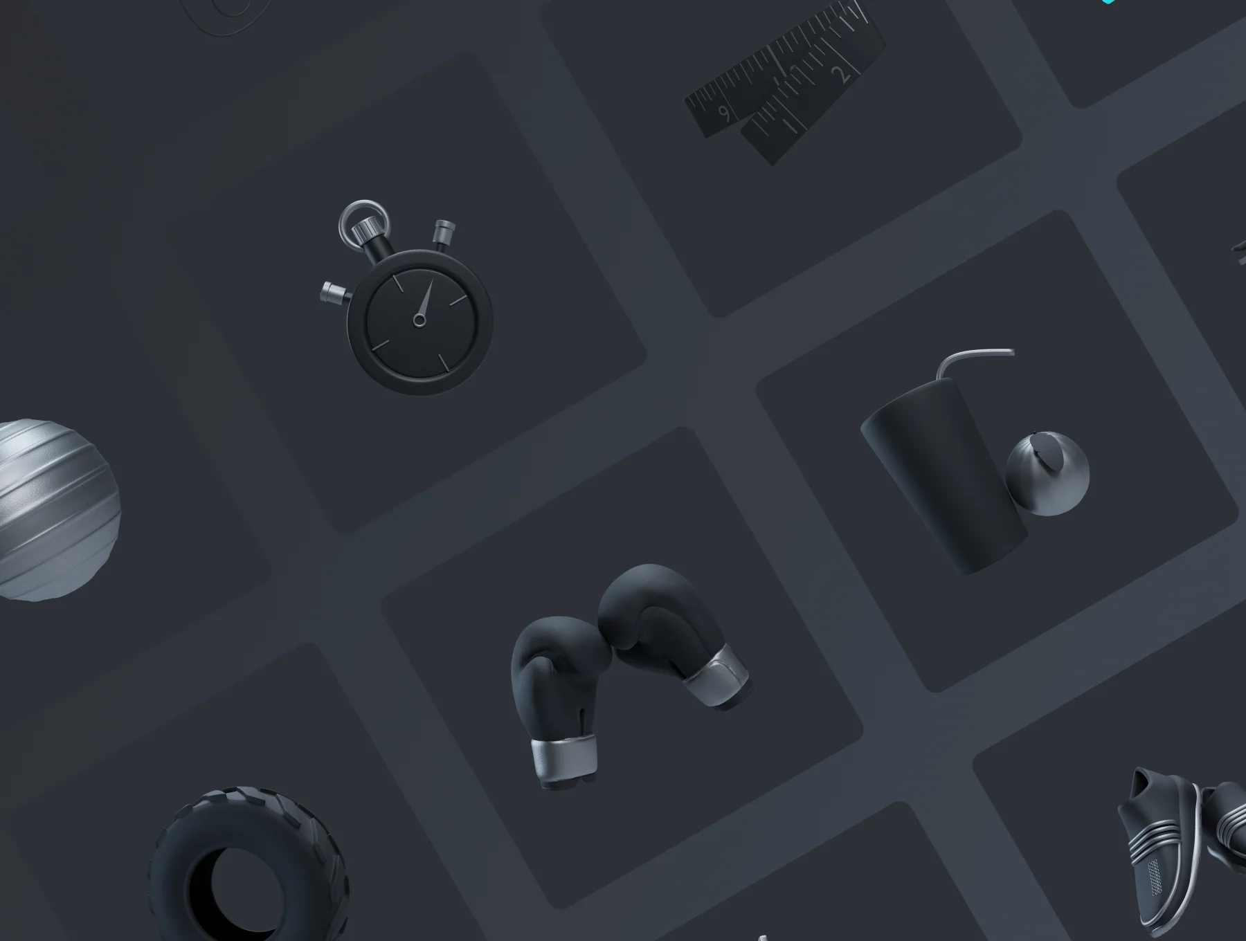 Fitlit 3D | Fitness 3D Models 5