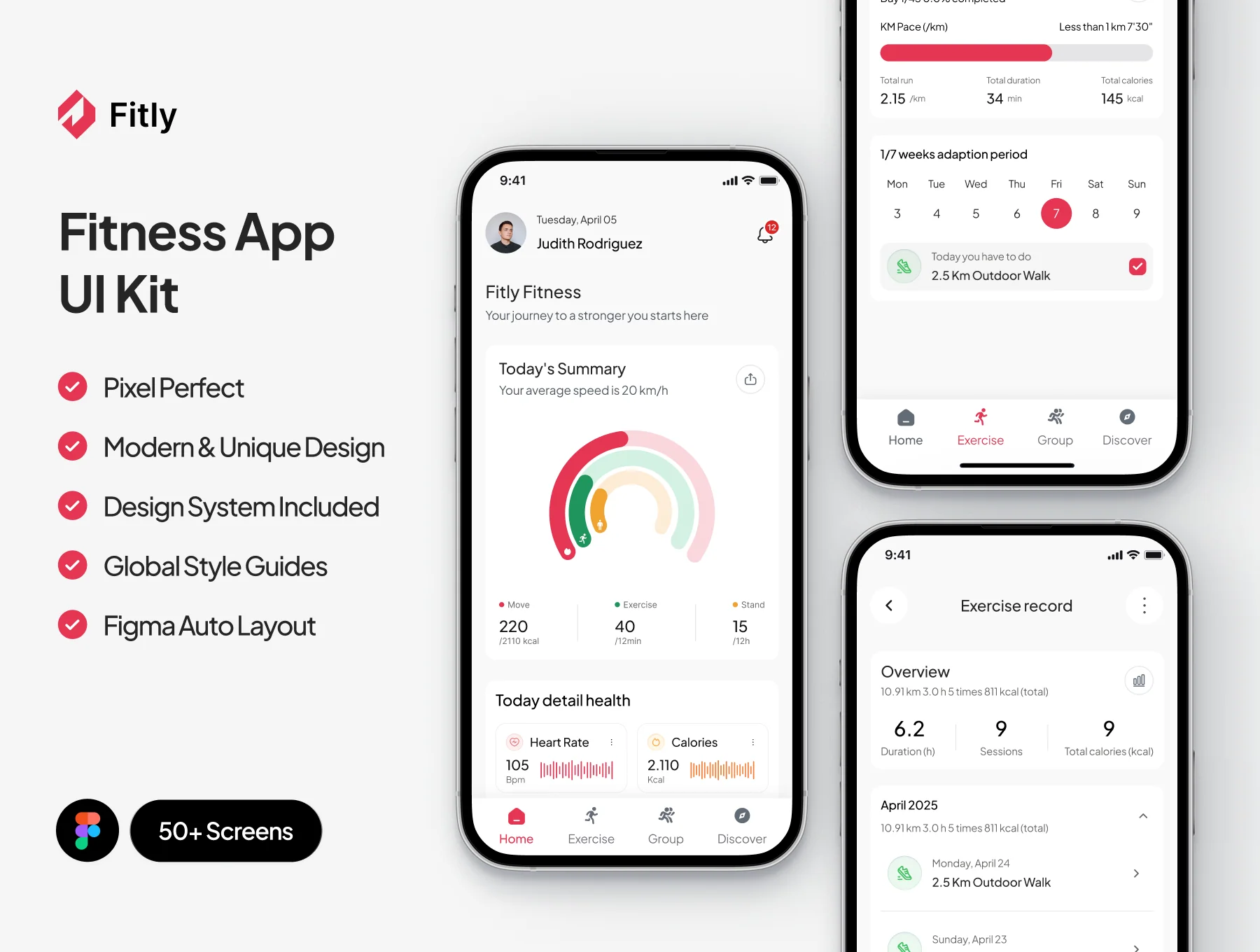 Fitly - Fitness App