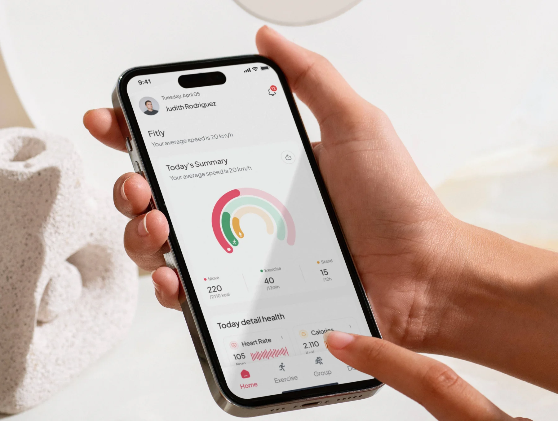 Fitly - Fitness App 2