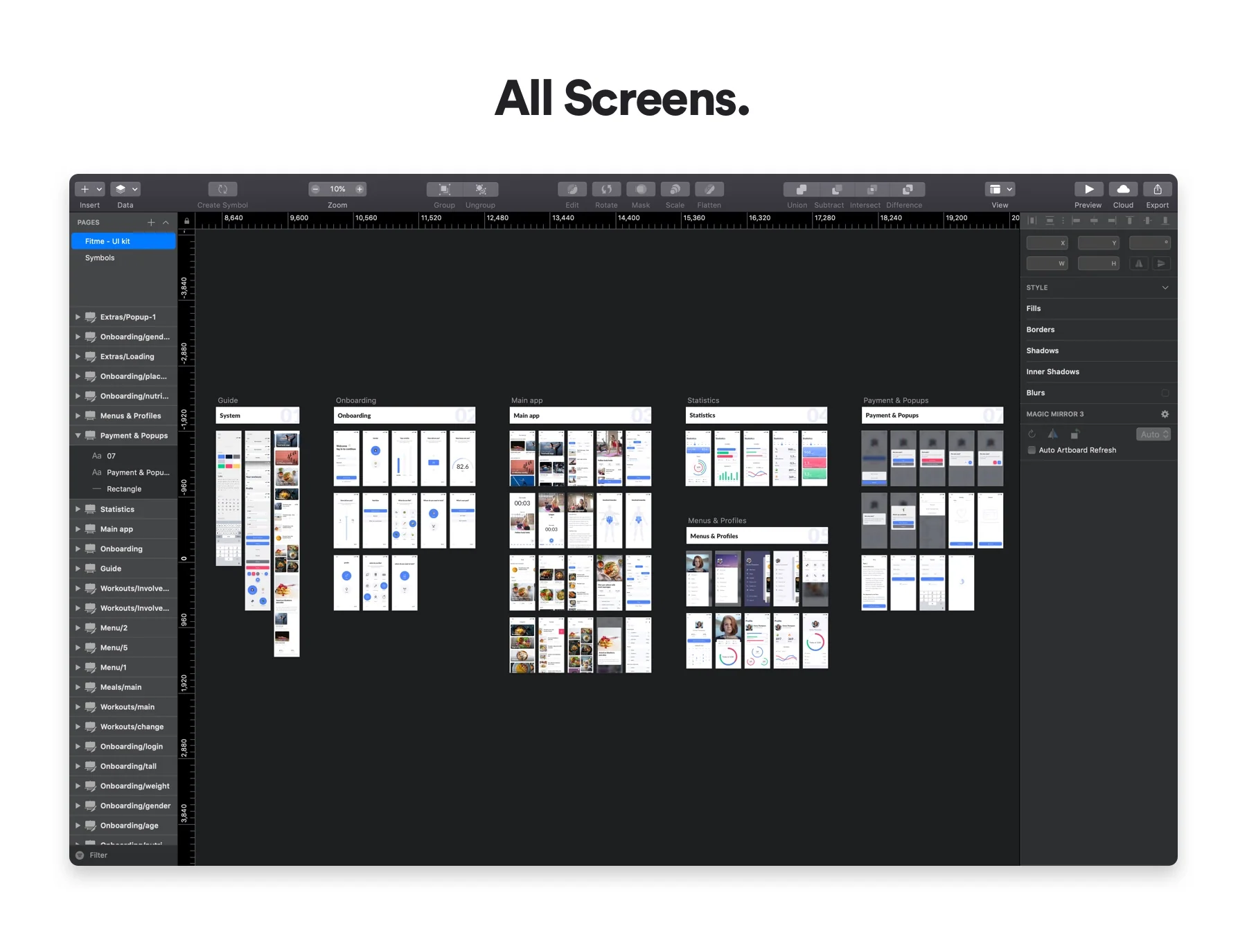 FitMe UI Kit 6