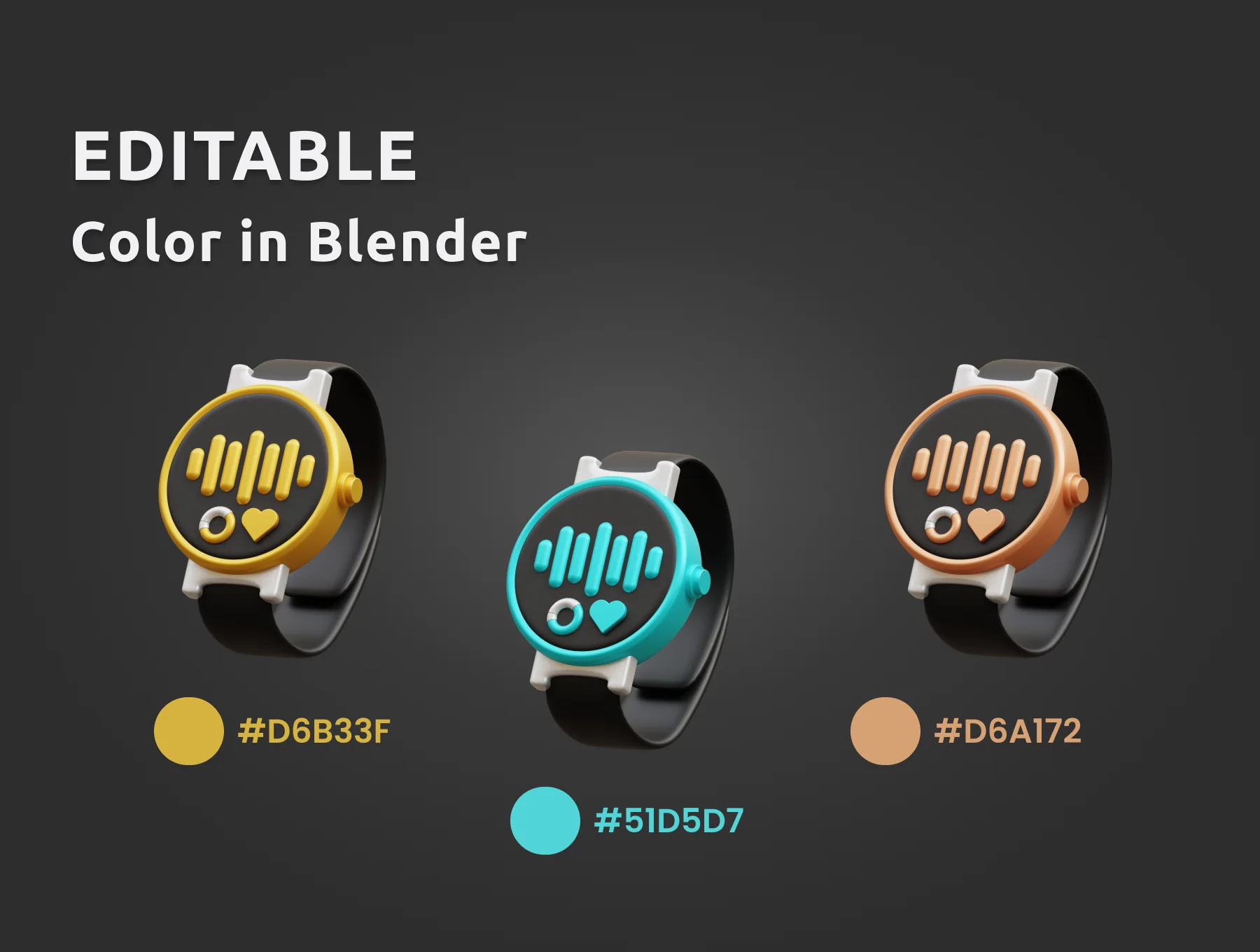 Fitness and Gym 3D Icon Pack 4