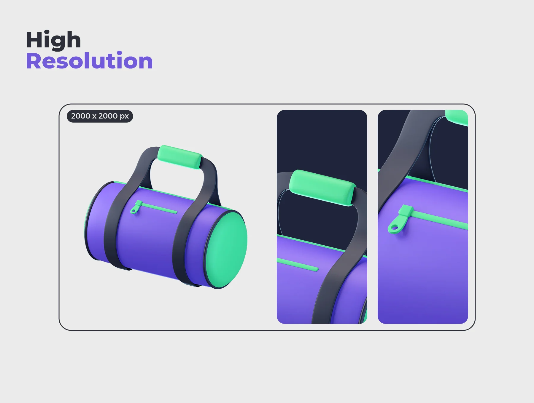 Fitness and Gym 3D Icons 4