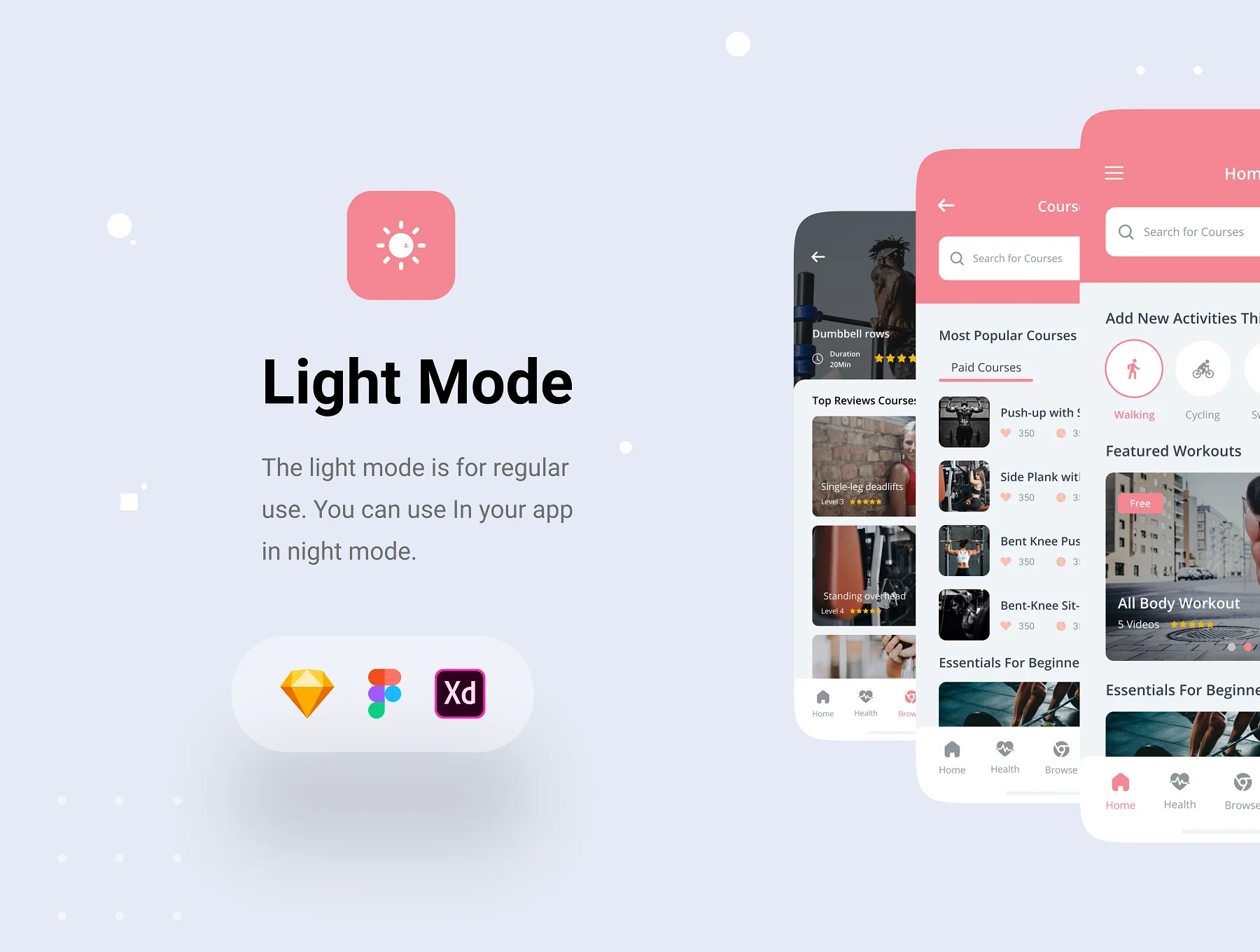 Fitness & Workout App UI Kit 5