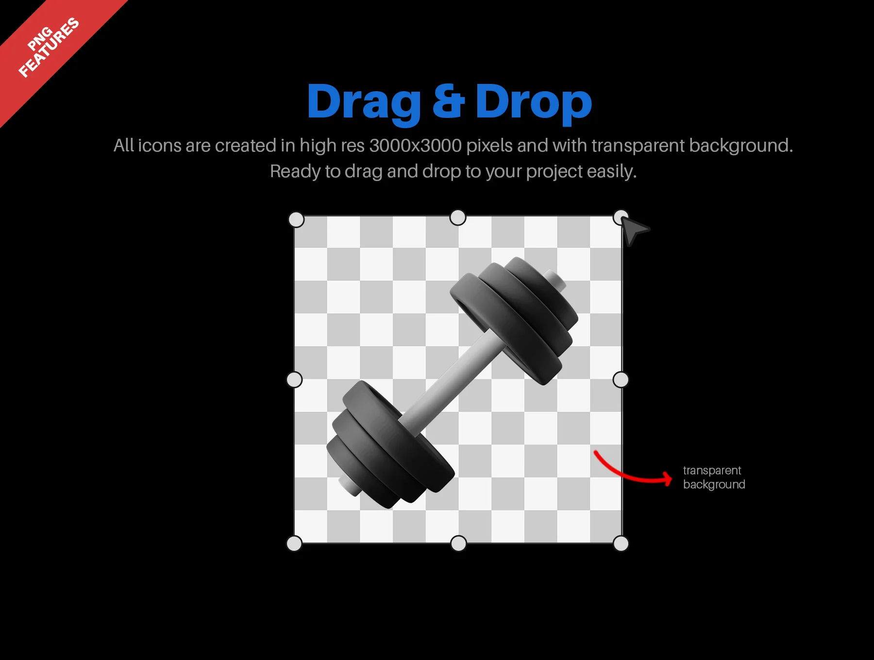 Fitness Gym Equipment 3D Icon Pack 6