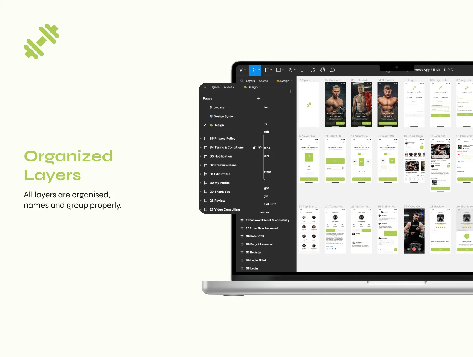 Fitness & Workout App UI Kit 3