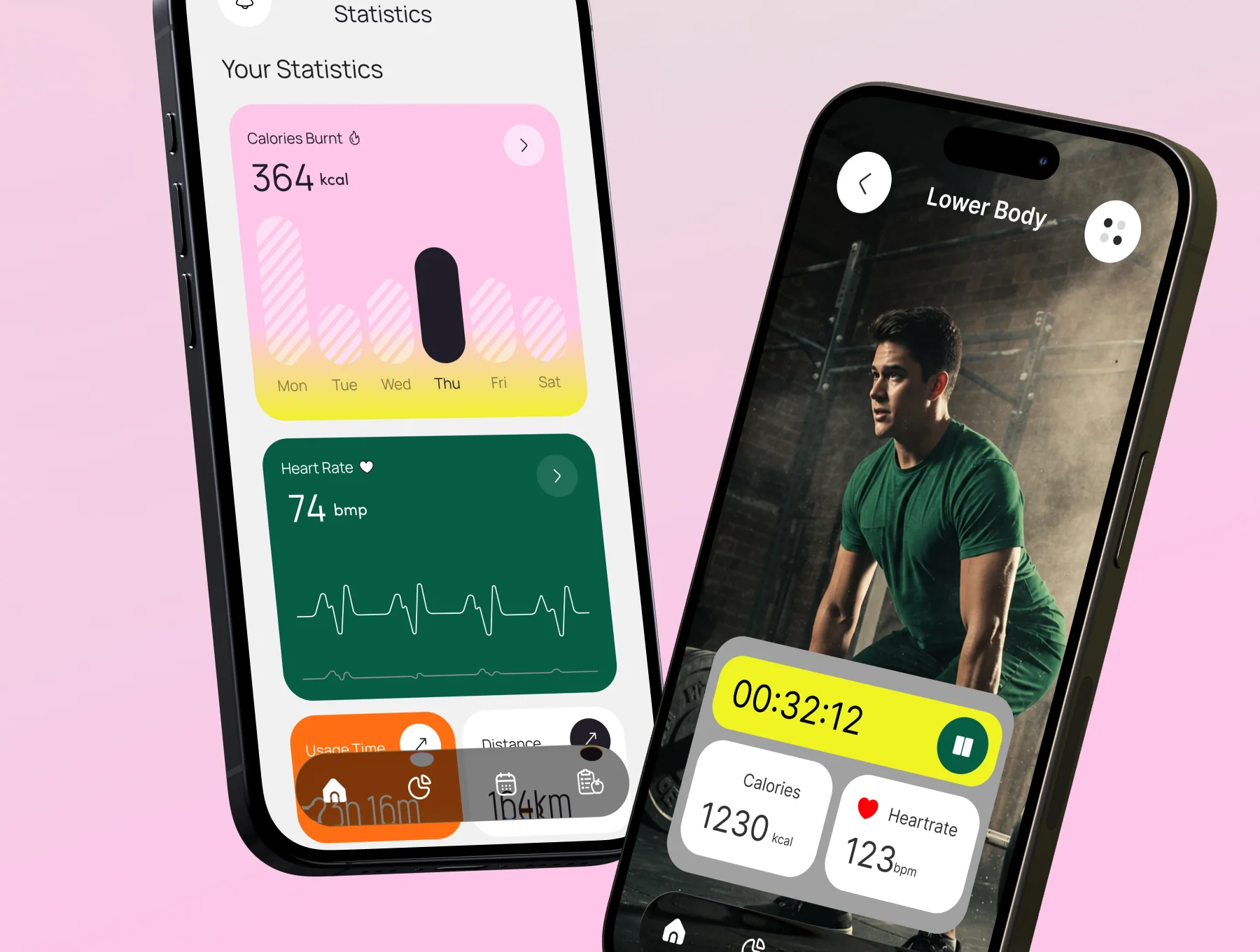 Fitness – Workout & Health Tracker Mobile App UI Kit 5