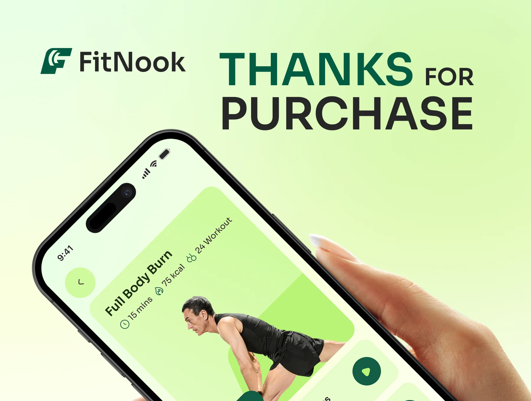 FitNook - Fitness App UI Kit 6