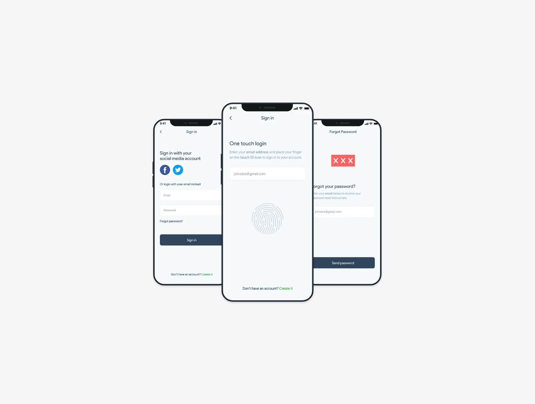 Fitocial UI kit for XD 7