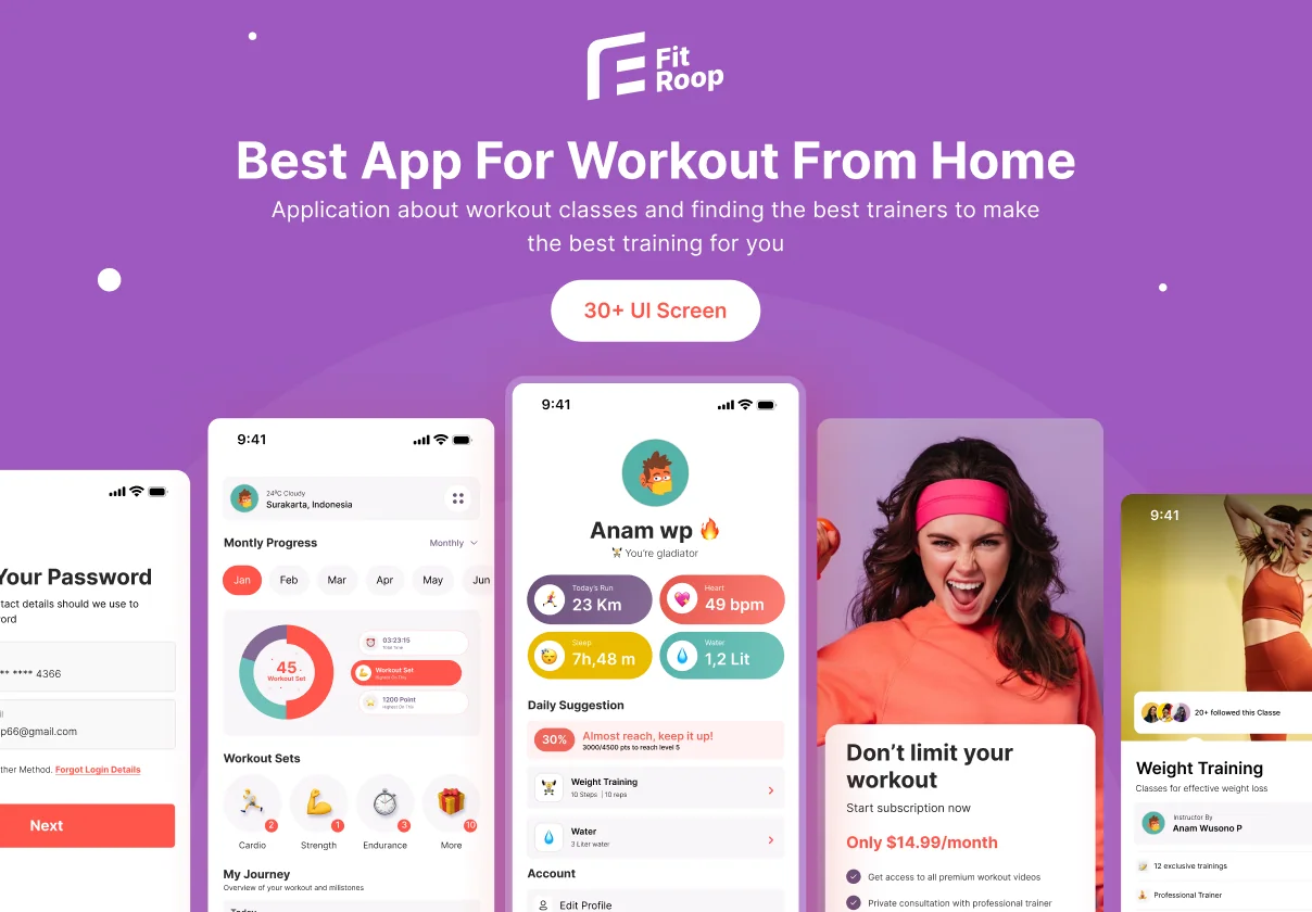 FitRoop - WorkOut Apps