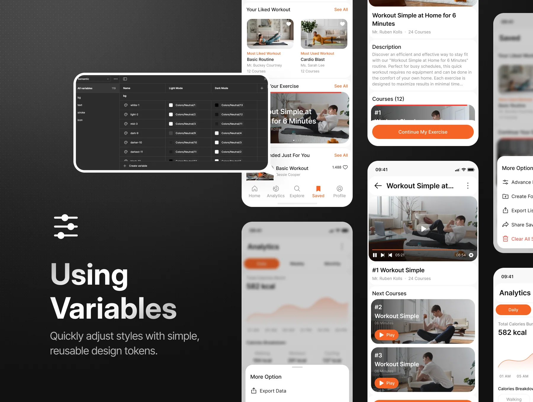 FitSpark - Workout Mobile App UI Kit 5
