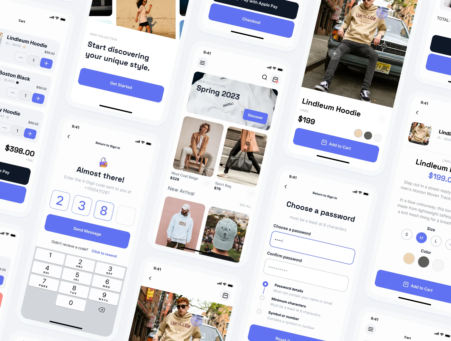 Fittly Fashion Clothing UI Kit 4