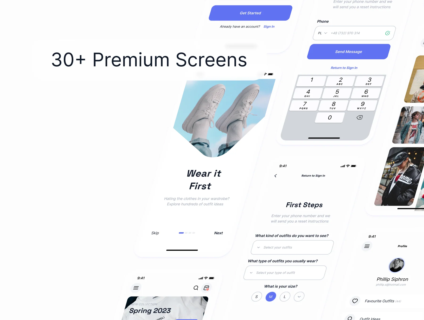 Fittly Fashion Clothing UI Kit 5