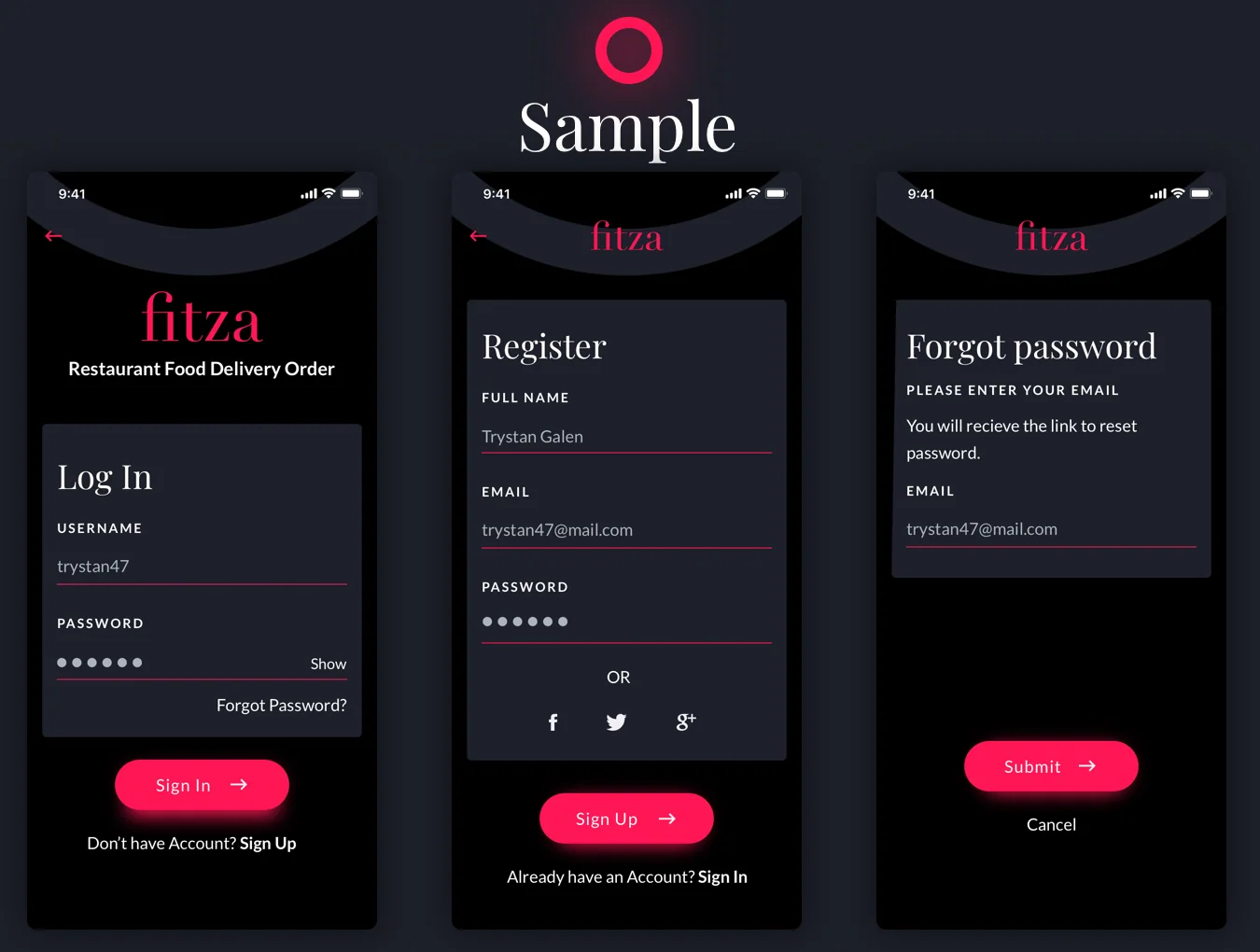 Fitza UI Kit 4