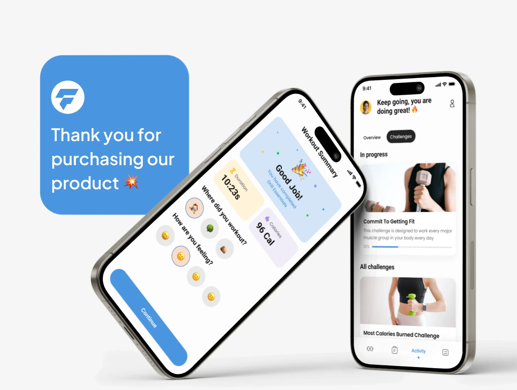 Fitzu -  Fitness App UI Kit 10