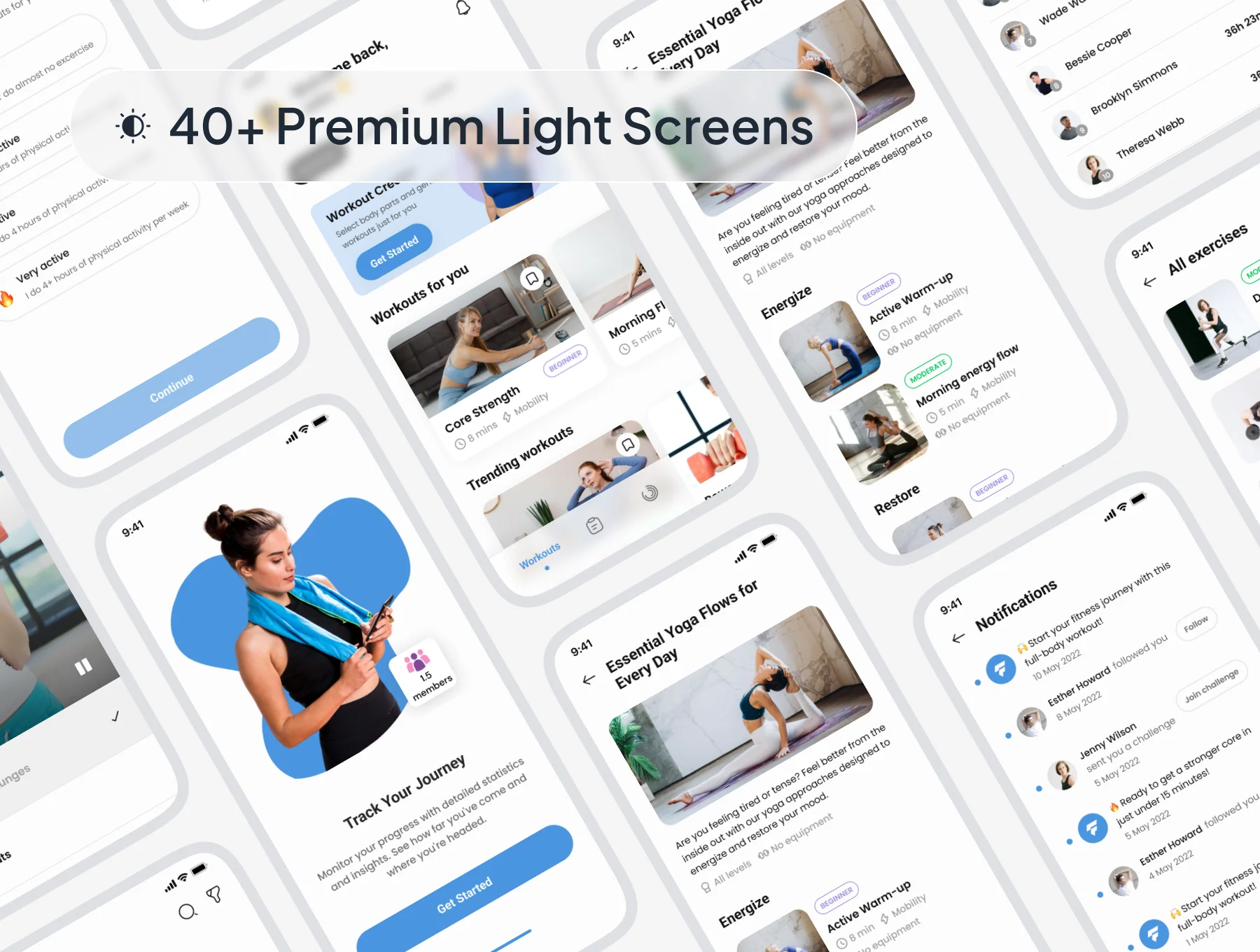 Fitzu -  Fitness App UI Kit 5