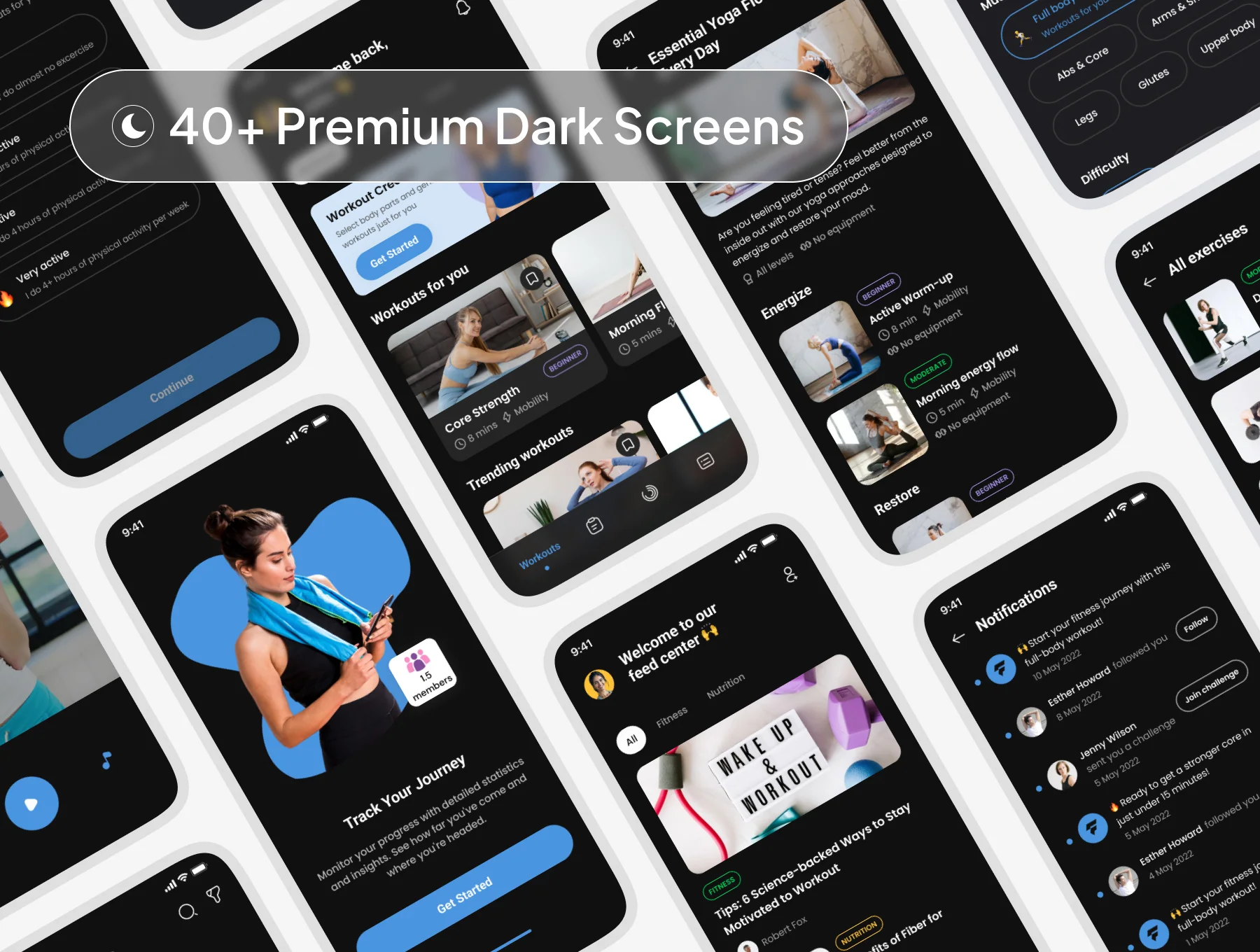 Fitzu -  Fitness App UI Kit 7