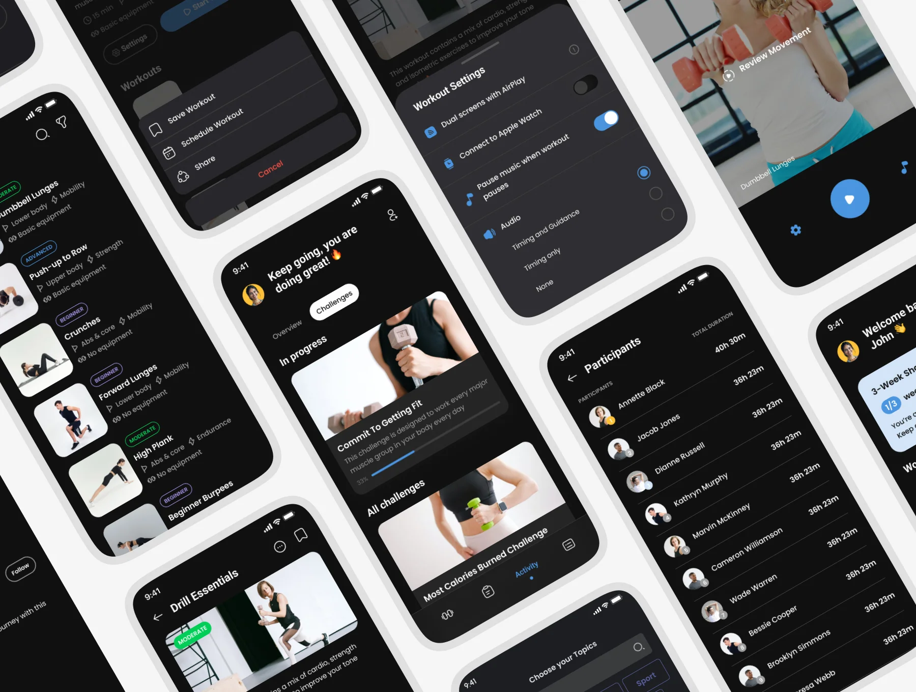 Fitzu -  Fitness App UI Kit 8