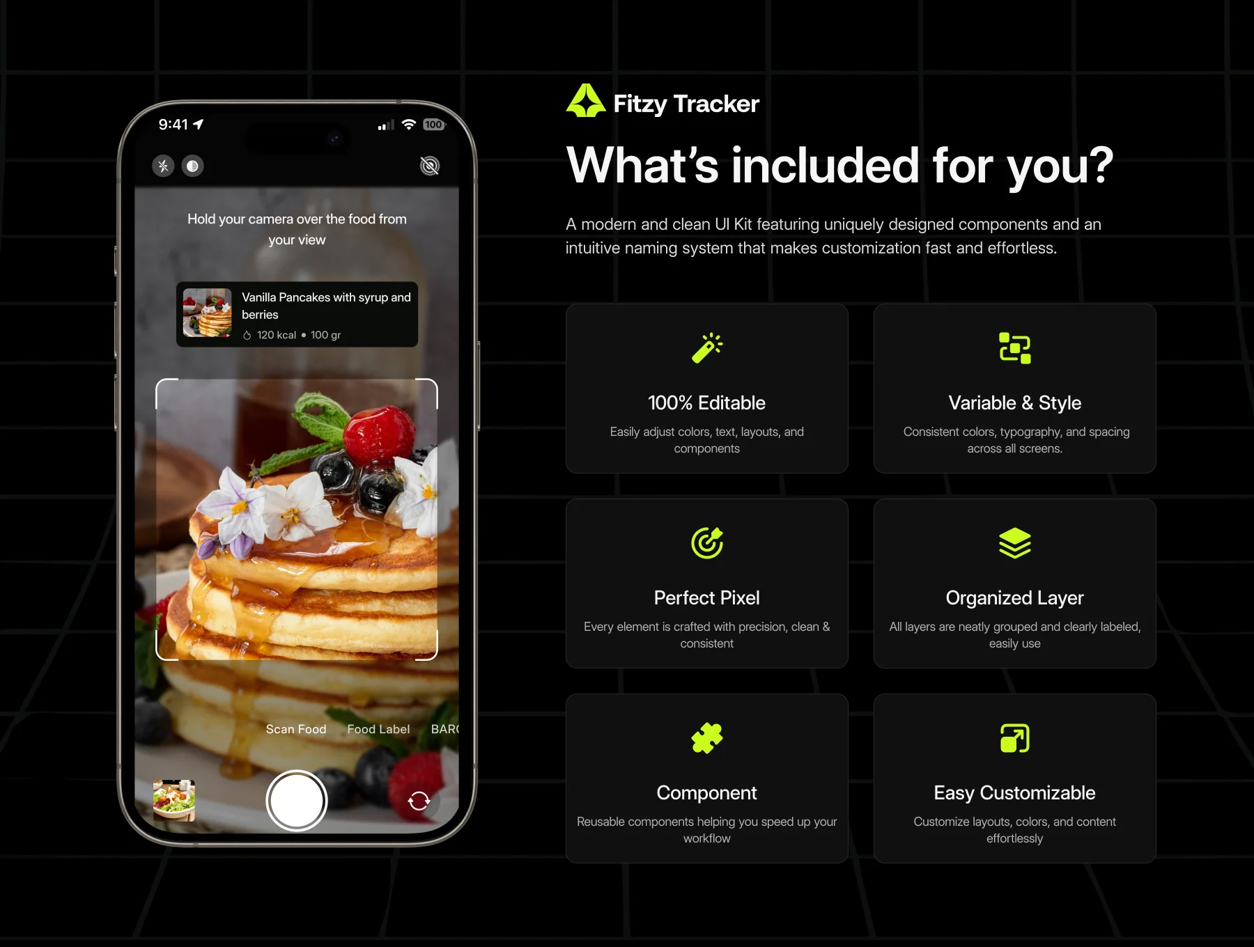 Fitzy Tracker — Health Tracker Apps UI KIT 2