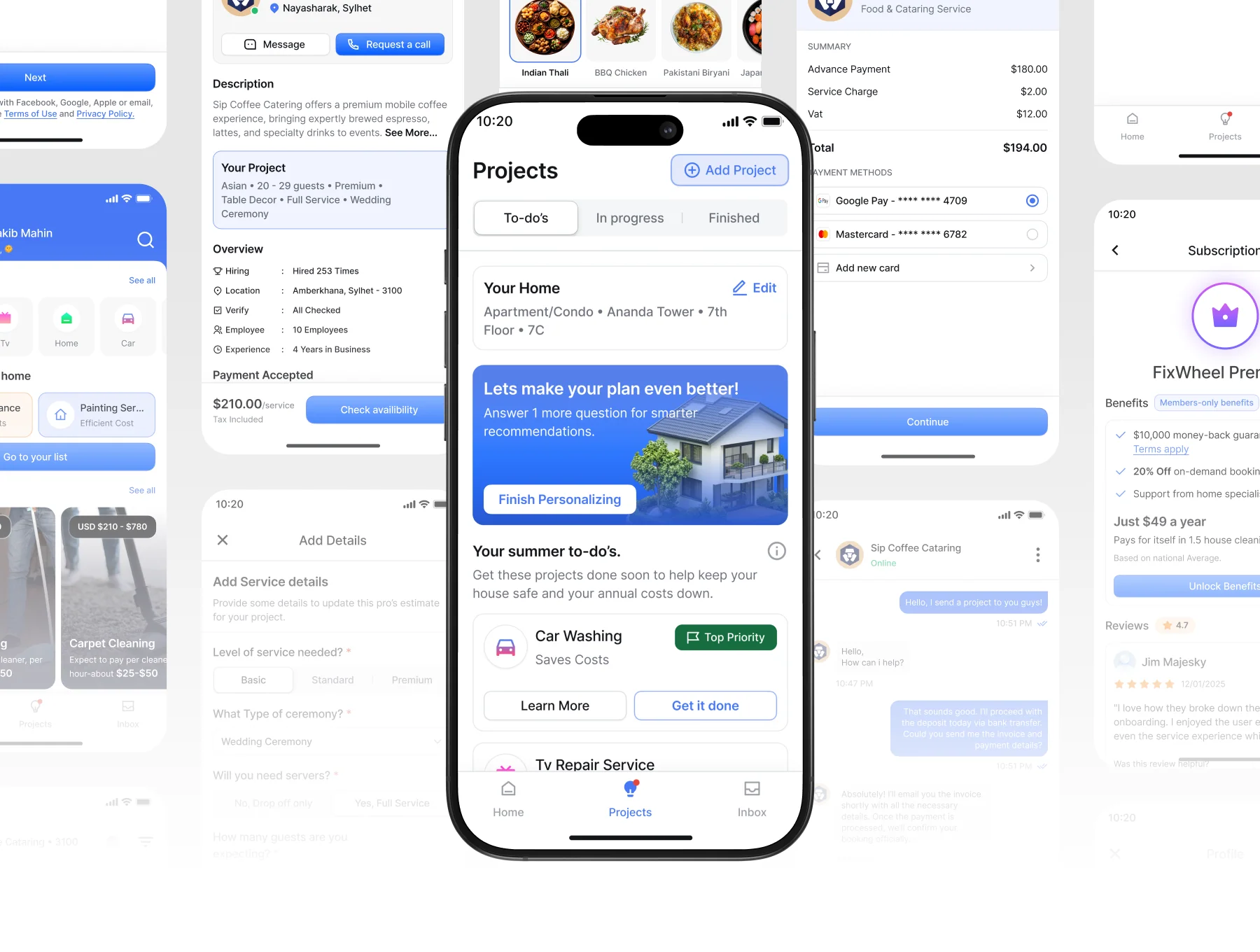 FixWheel - Home Service App Ui Kit 5