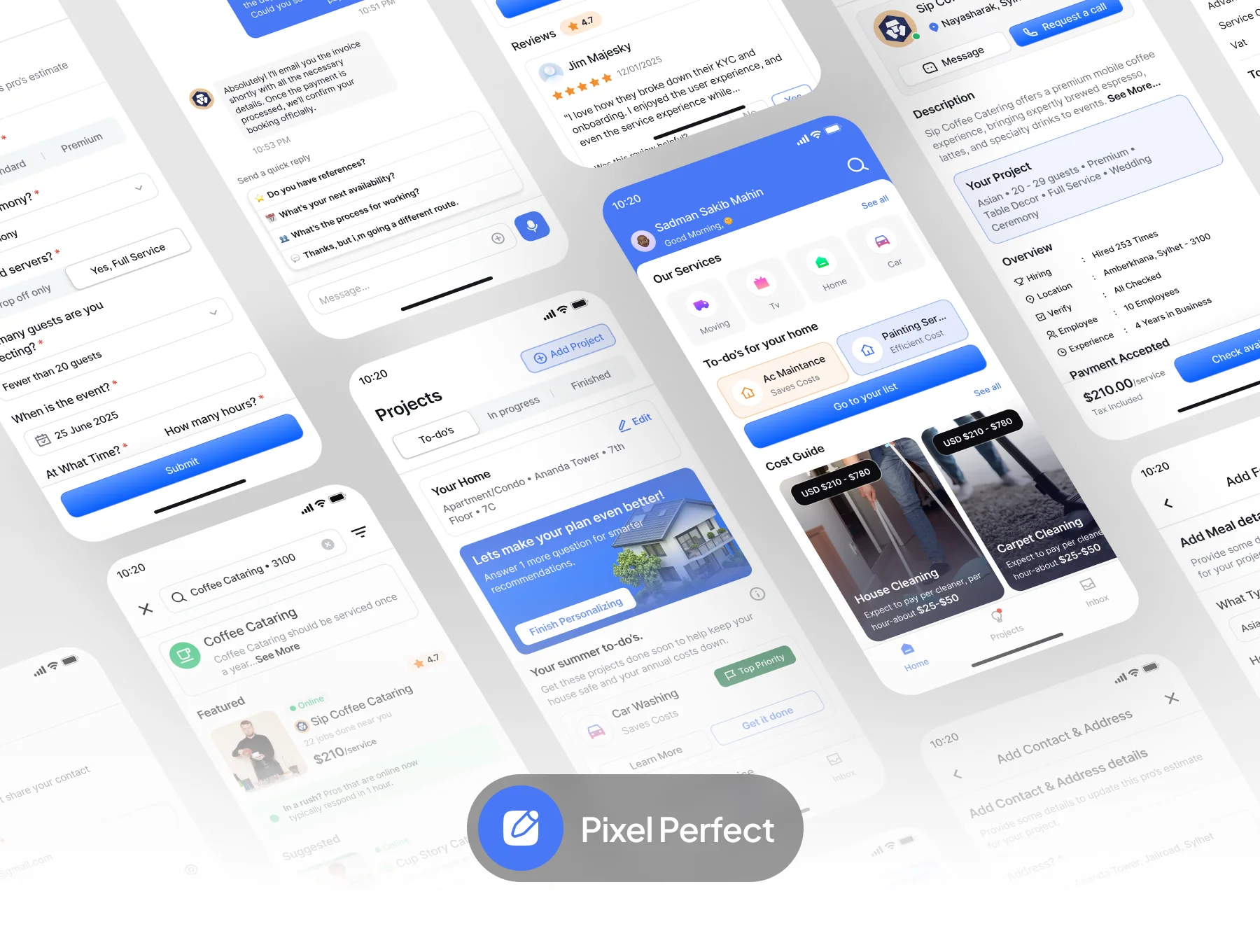 FixWheel - Home Service App Ui Kit 7