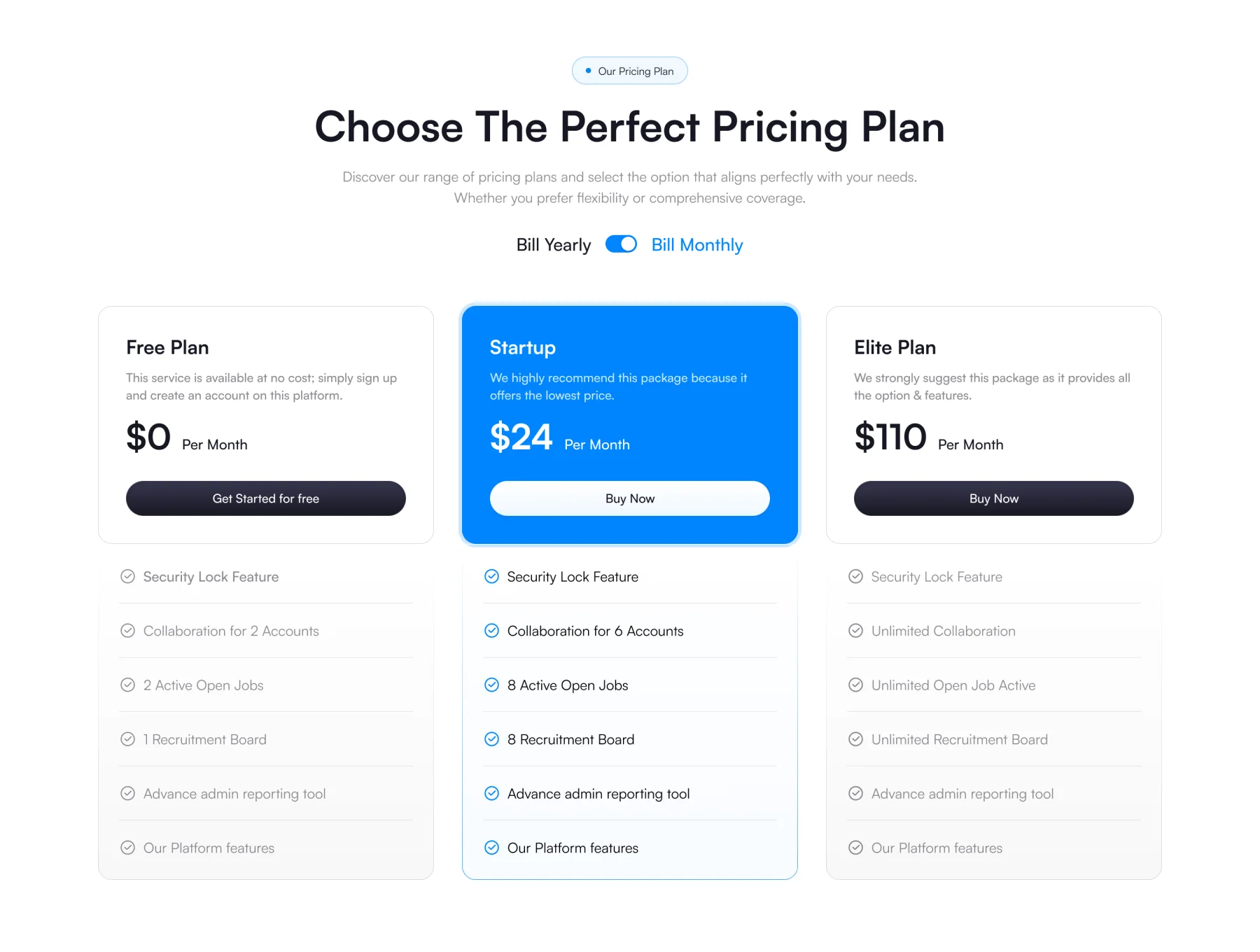 Flare — Template for SaaS and Startup 2