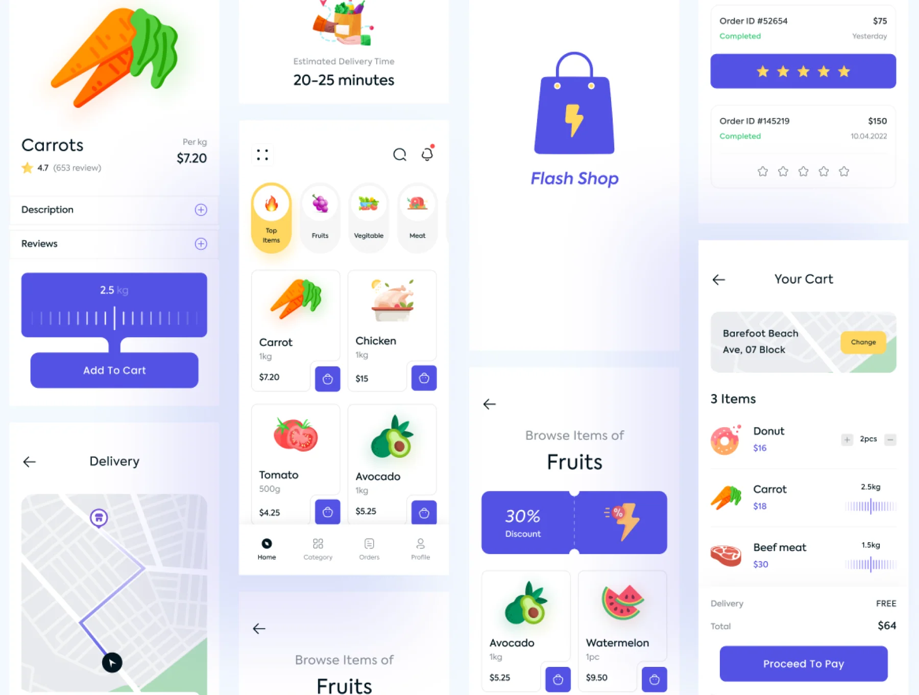 Flash Shop - Online Grocery App 2