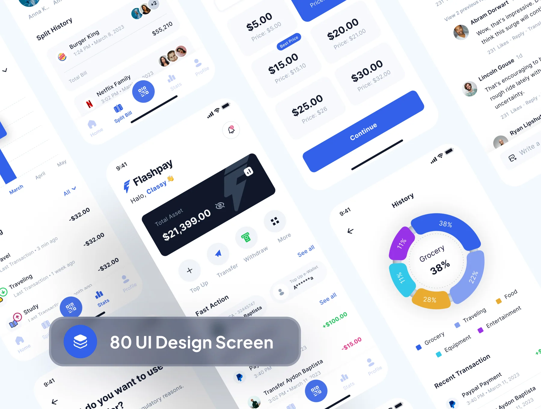 Flashpay - Finance App UI Kit 2