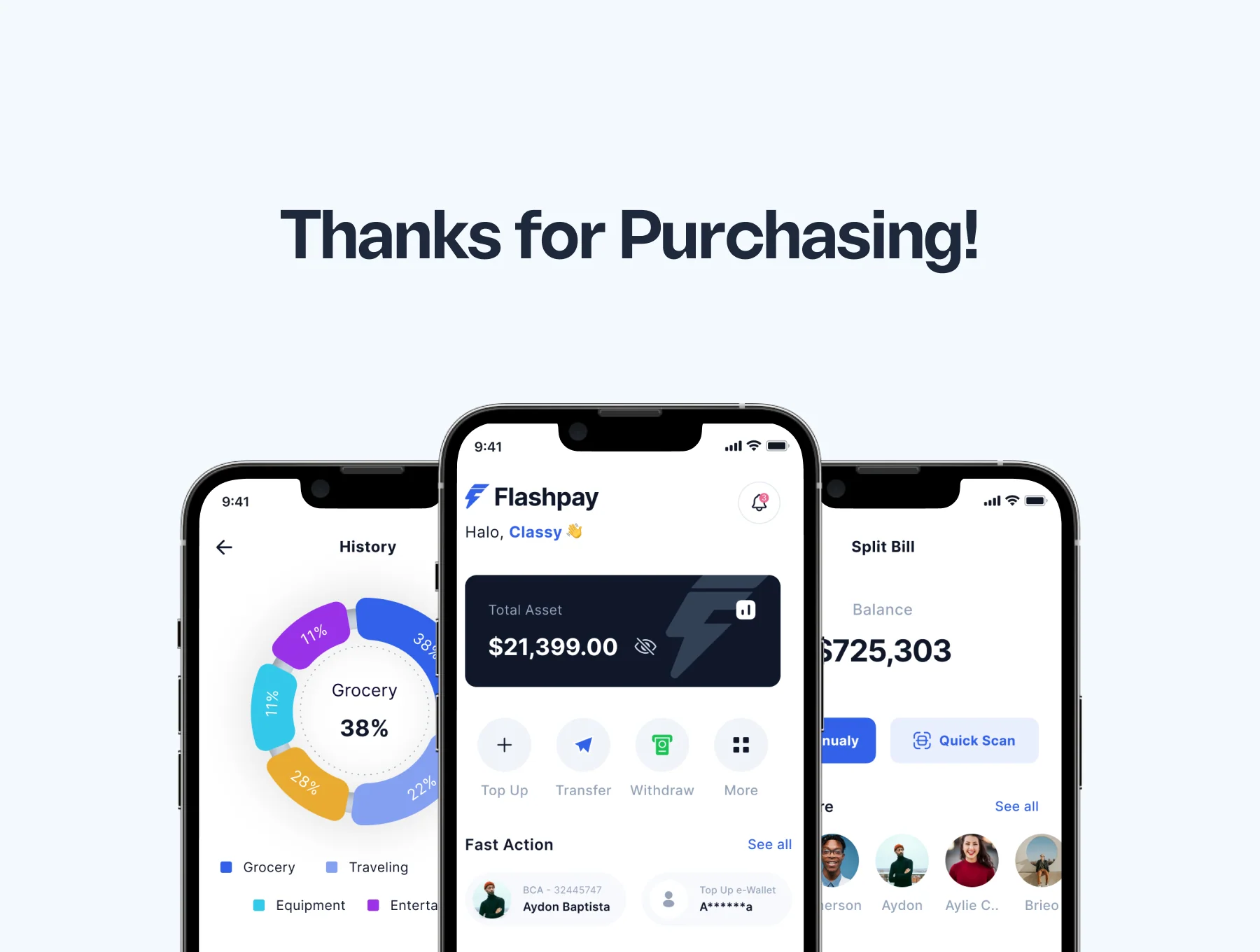 Flashpay - Finance App UI Kit 6