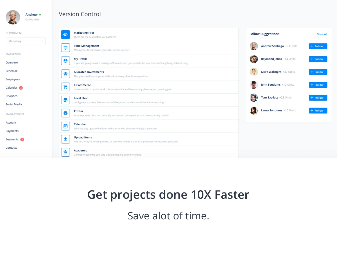 Flat Dashboards UI Kit 7