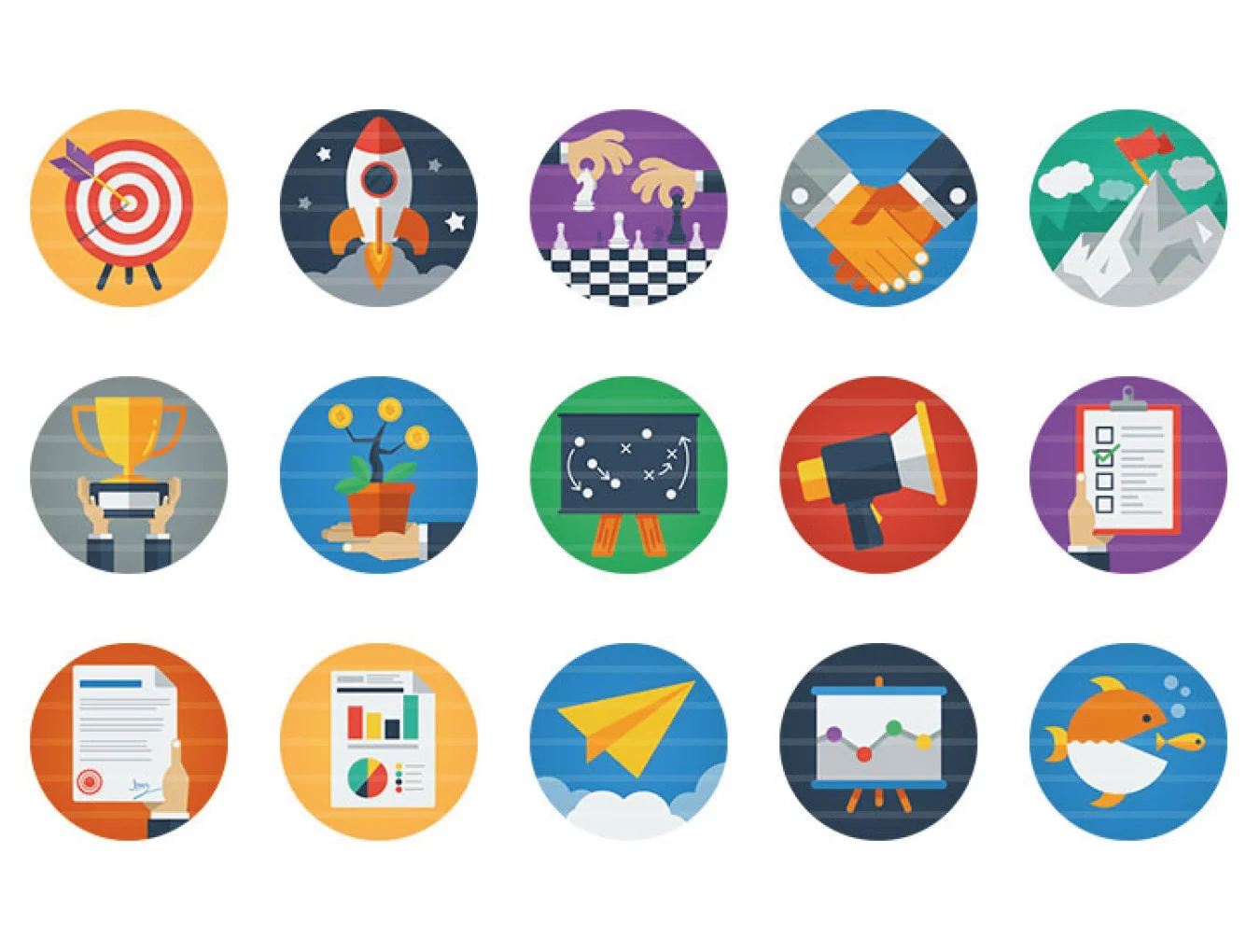 95 Flat Icons 5