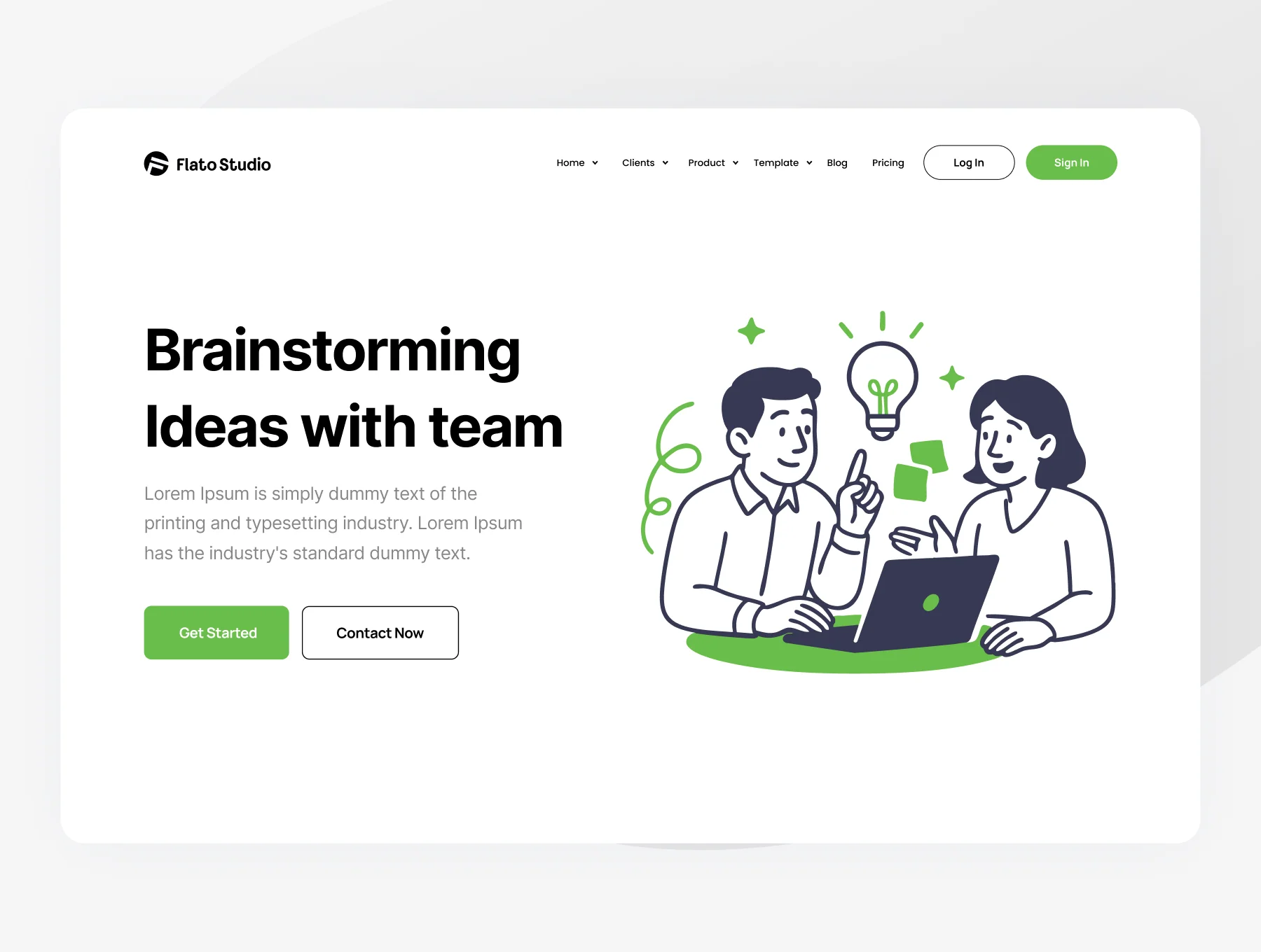 Flat Line Content Creator Illustration Pack 4