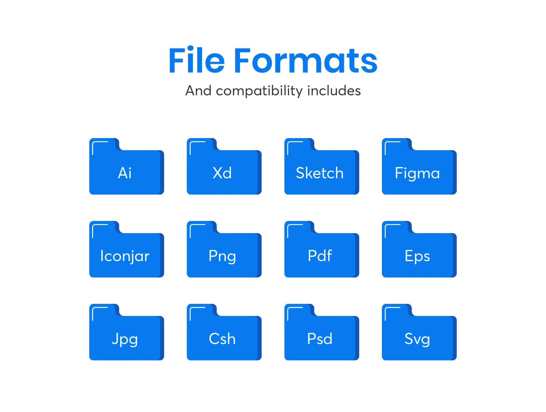 Flat Outline Icons 4