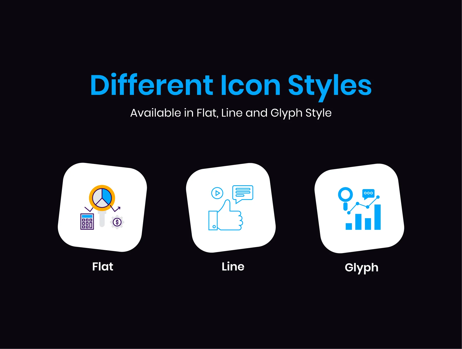 Flat Outline Vector Icons 2